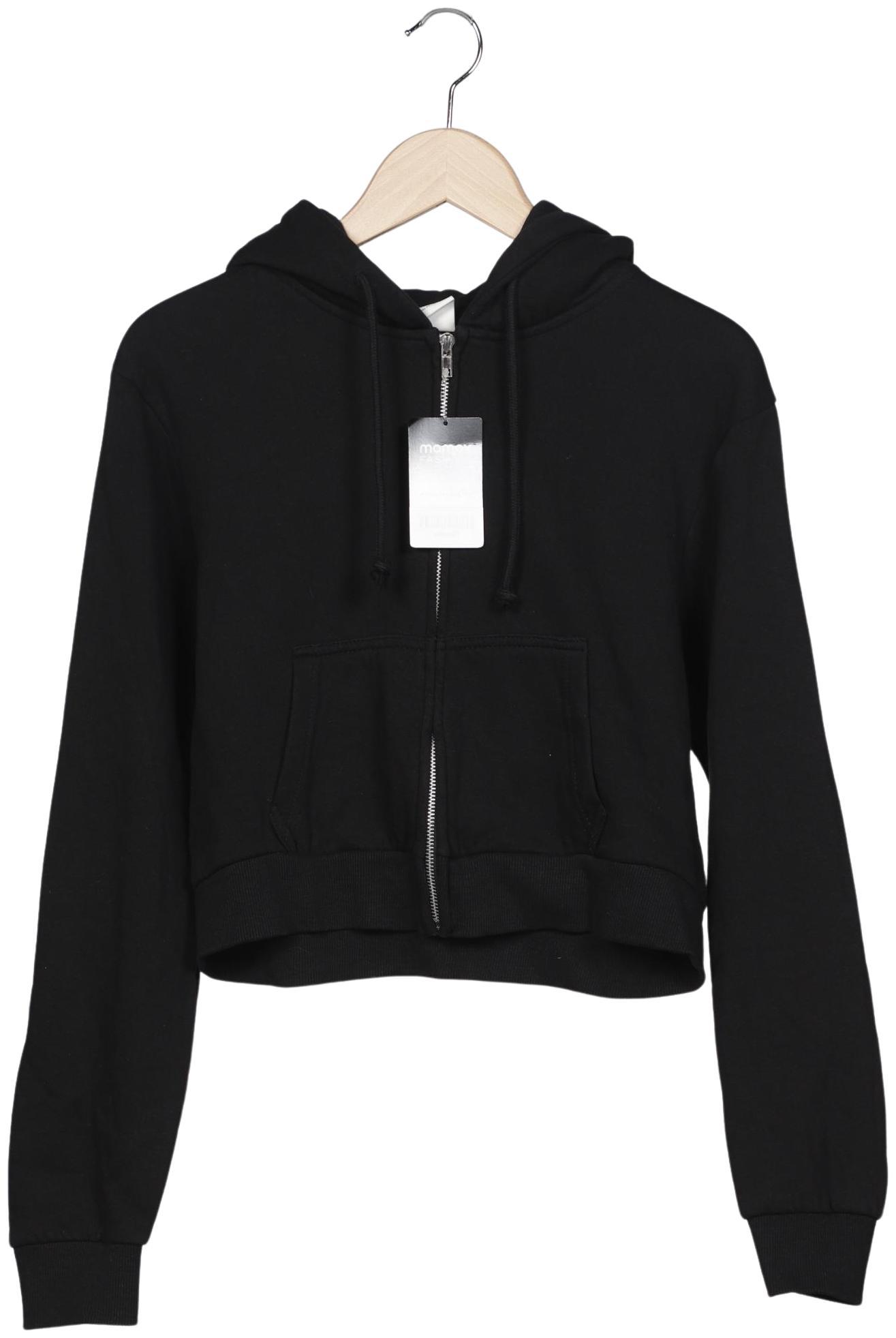 

Pull & Bear Damen Kapuzenpullover, schwarz, Gr. 38