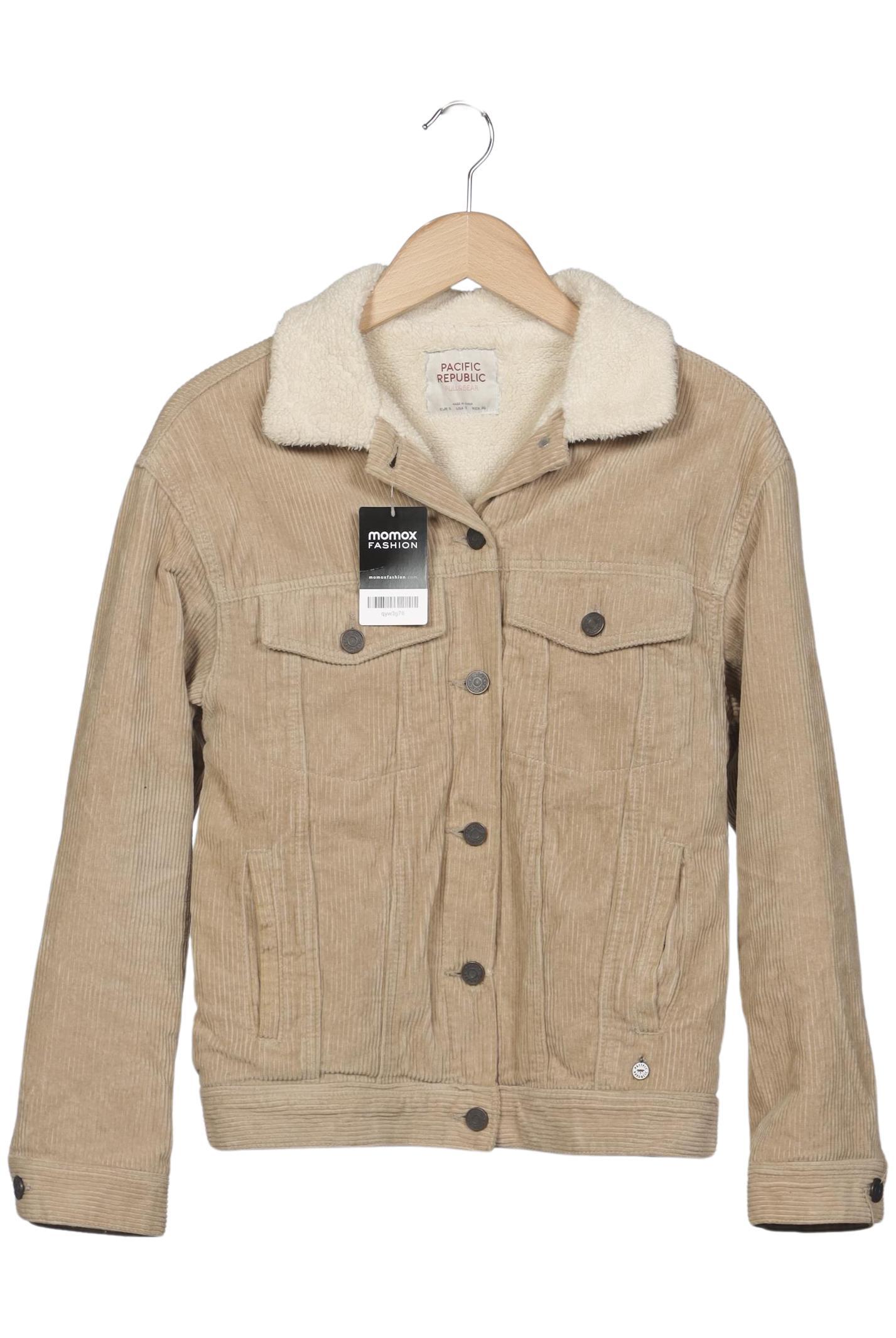 

Pull & Bear Damen Jacke, beige, Gr. 36