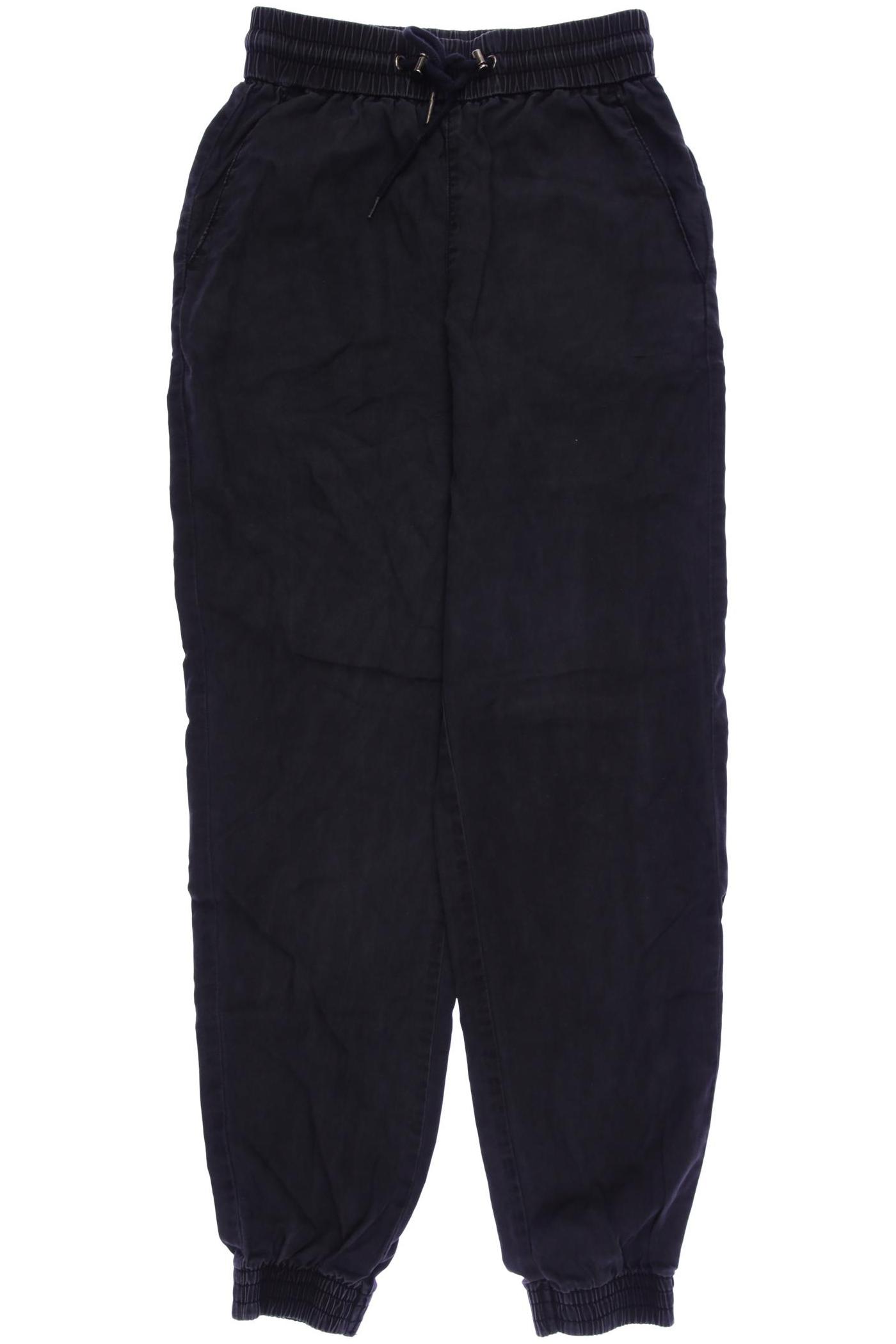 

Pull & Bear Damen Stoffhose, schwarz, Gr. 0