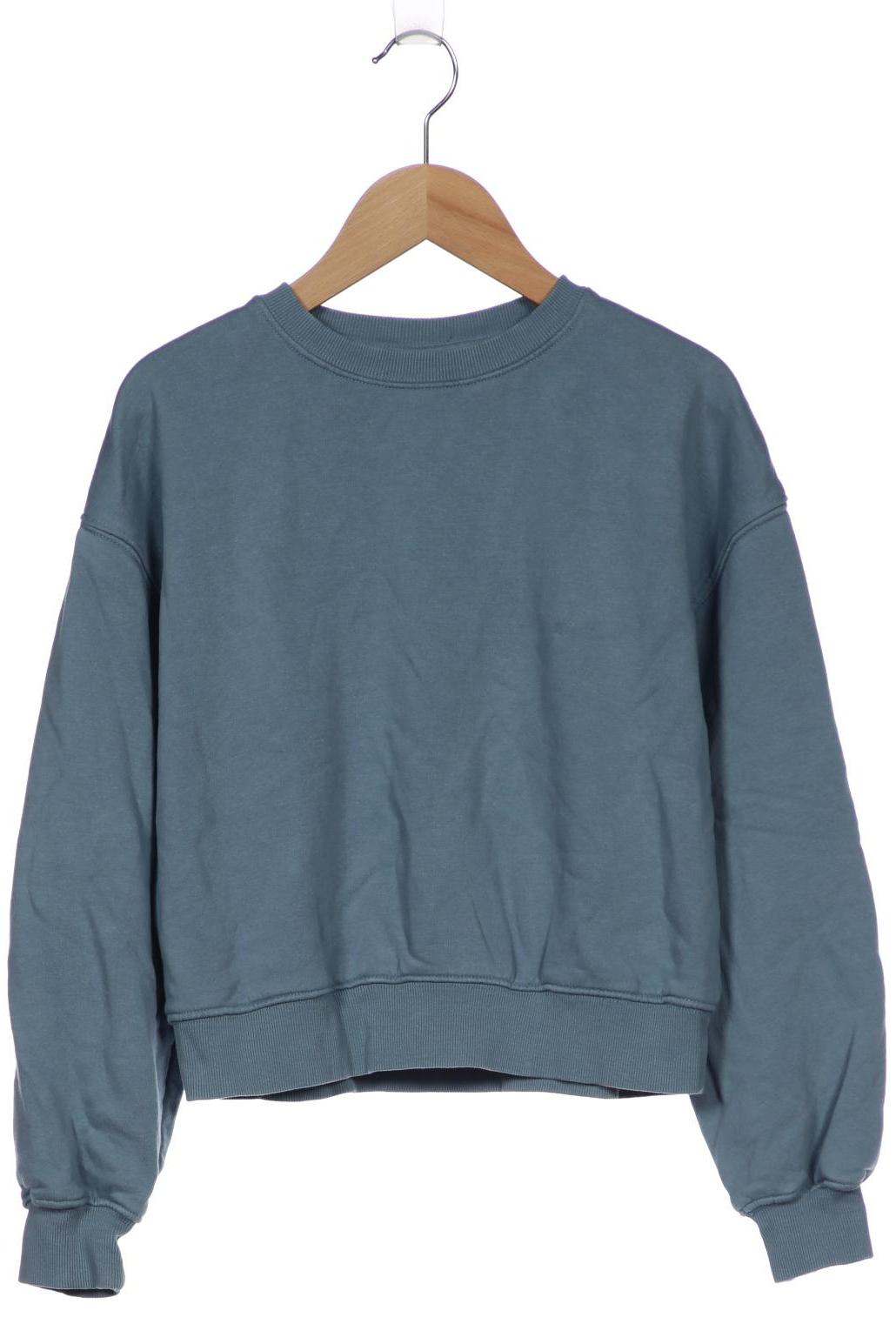 

Pull & Bear Damen Sweatshirt, blau, Gr. 34