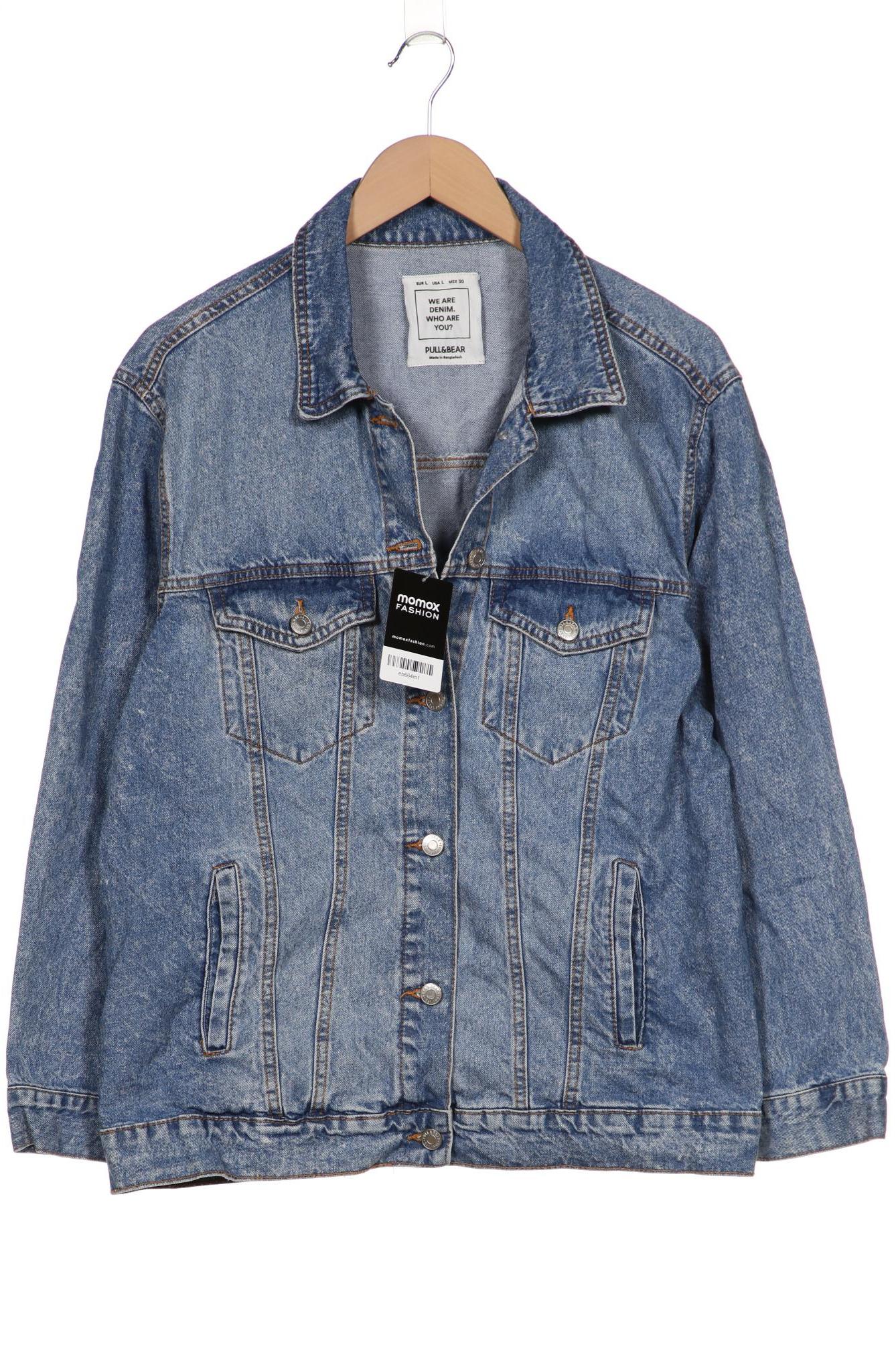 

Pull & Bear Damen Jacke, blau