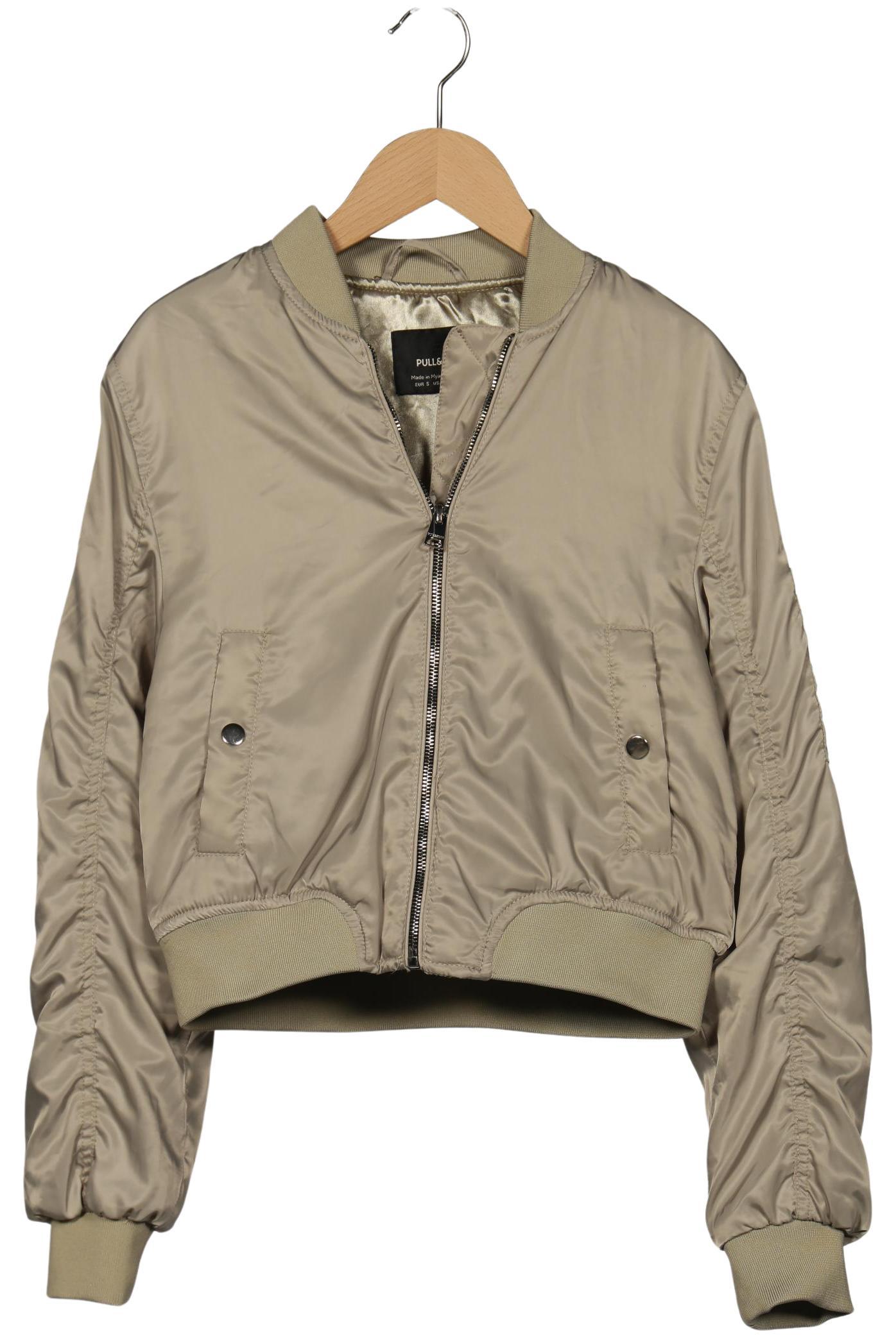 

Pull & Bear Damen Jacke, beige, Gr. 36