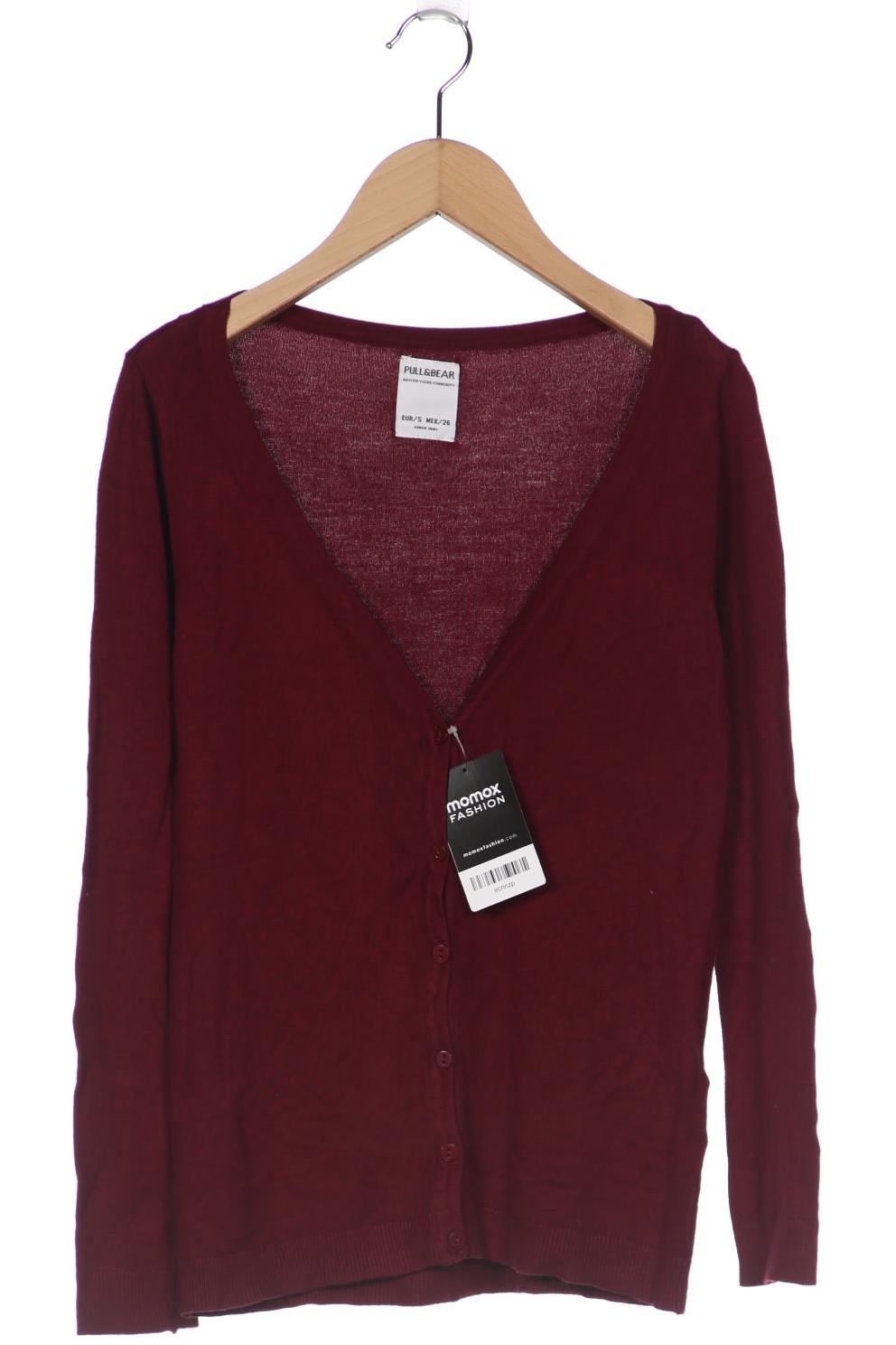 

Pull & Bear Damen Strickjacke, bordeaux