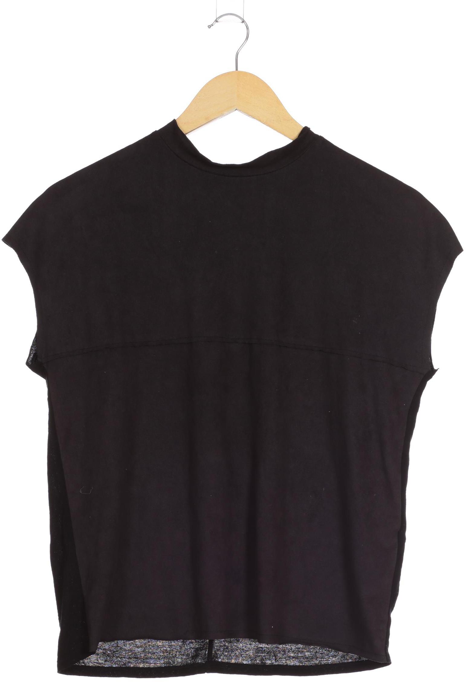 

Pull & Bear Damen T-Shirt, schwarz, Gr. 36