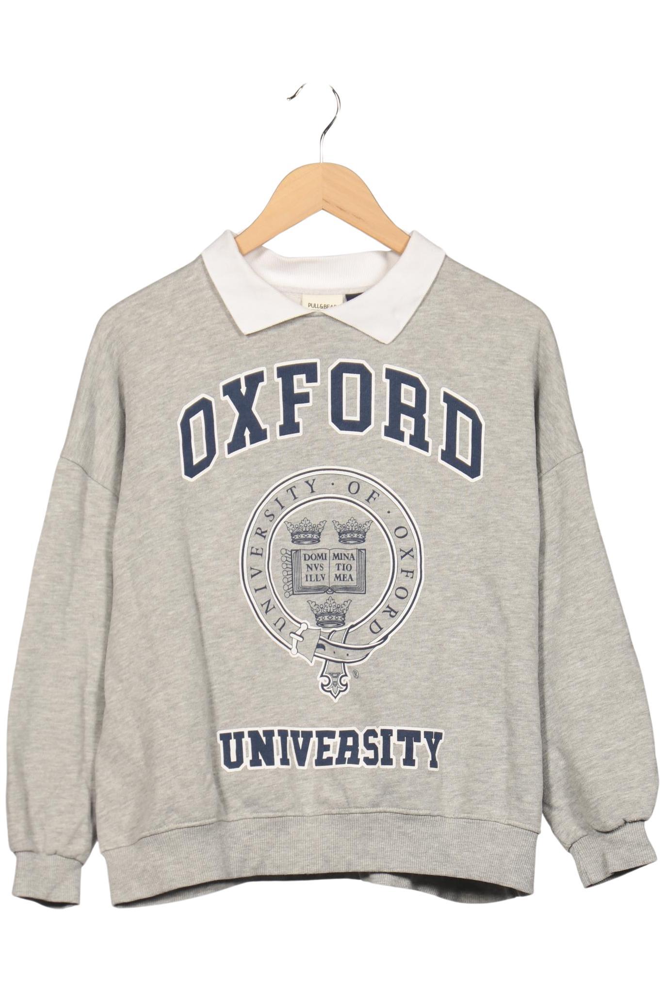 

Pull & Bear Damen Sweatshirt, grau, Gr. 36