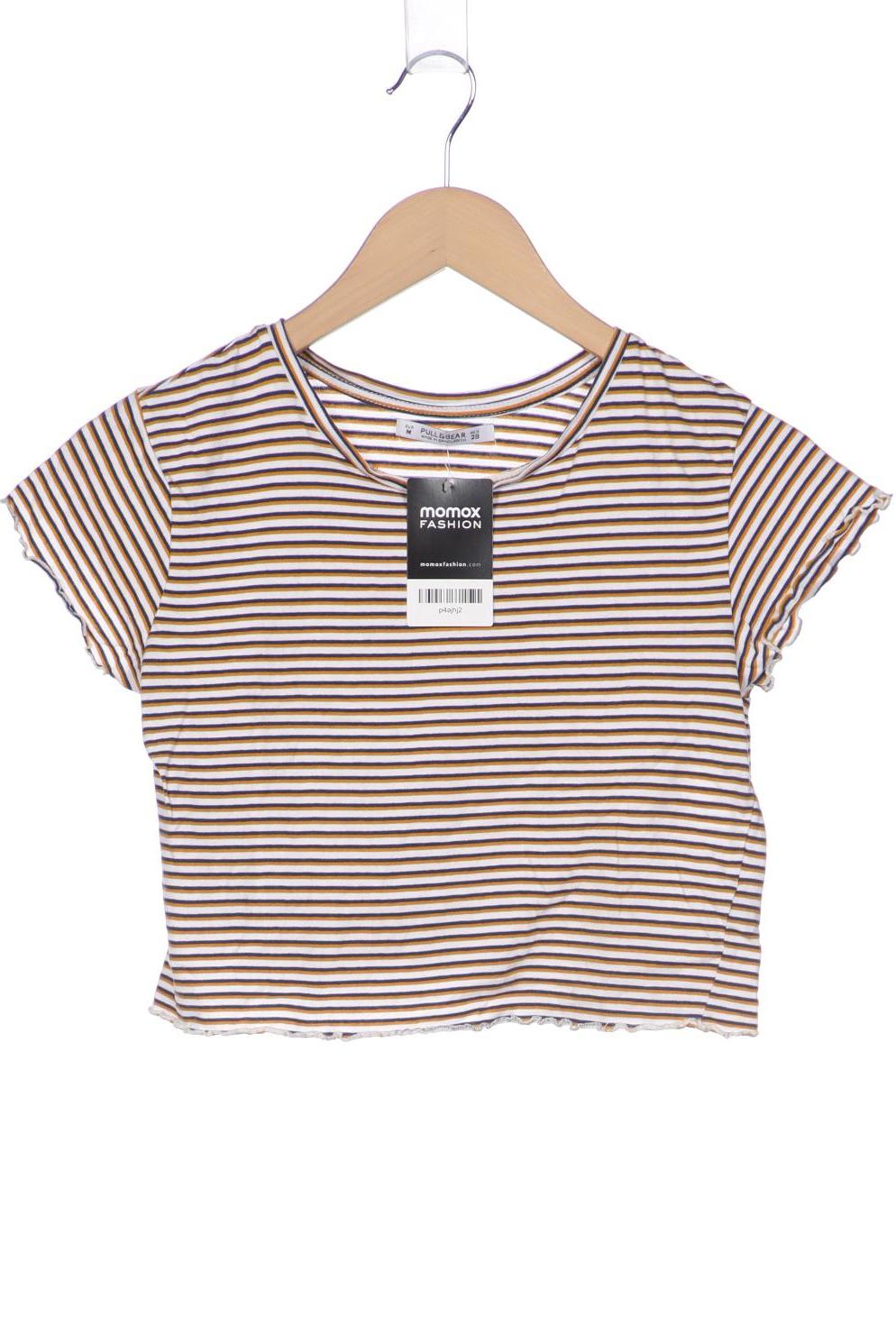 

Pull & Bear Damen T-Shirt, mehrfarbig, Gr. 38