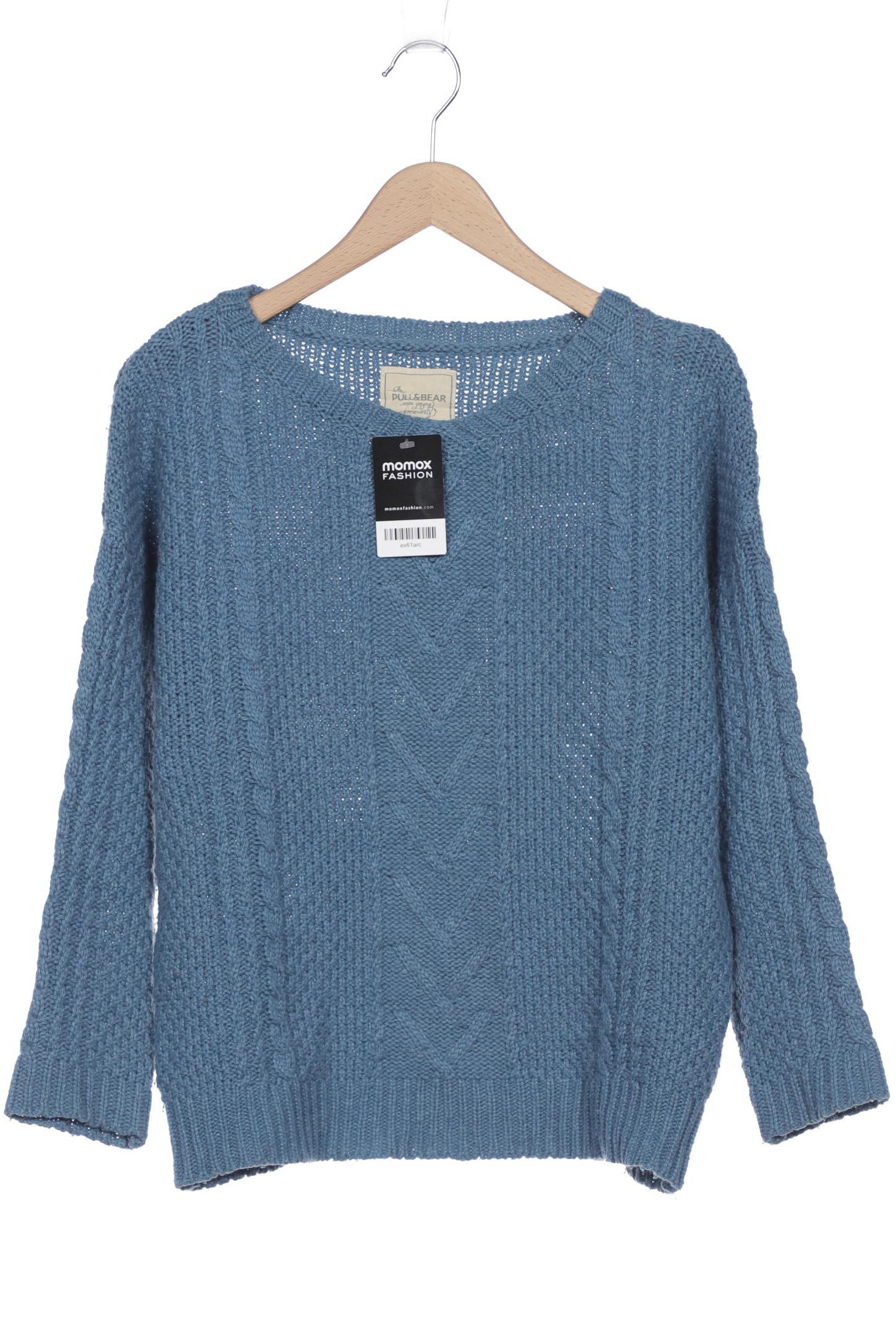 

Pull & Bear Damen Pullover, blau, Gr. 36