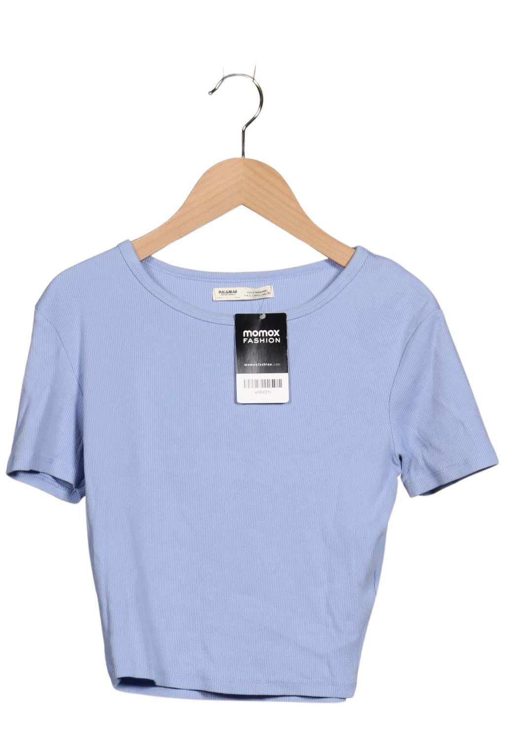 

Pull & Bear Damen T-Shirt, hellblau, Gr. 42