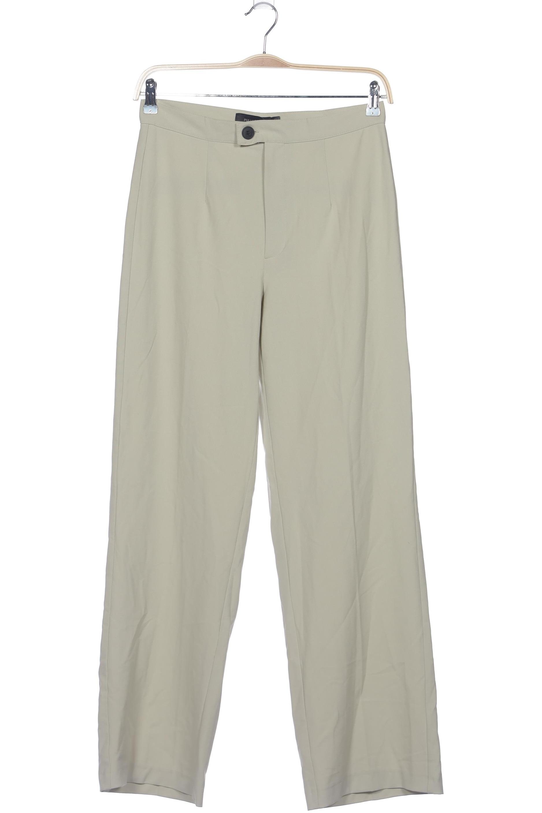 

Pull & Bear Damen Stoffhose, hellgrün, Gr. 40