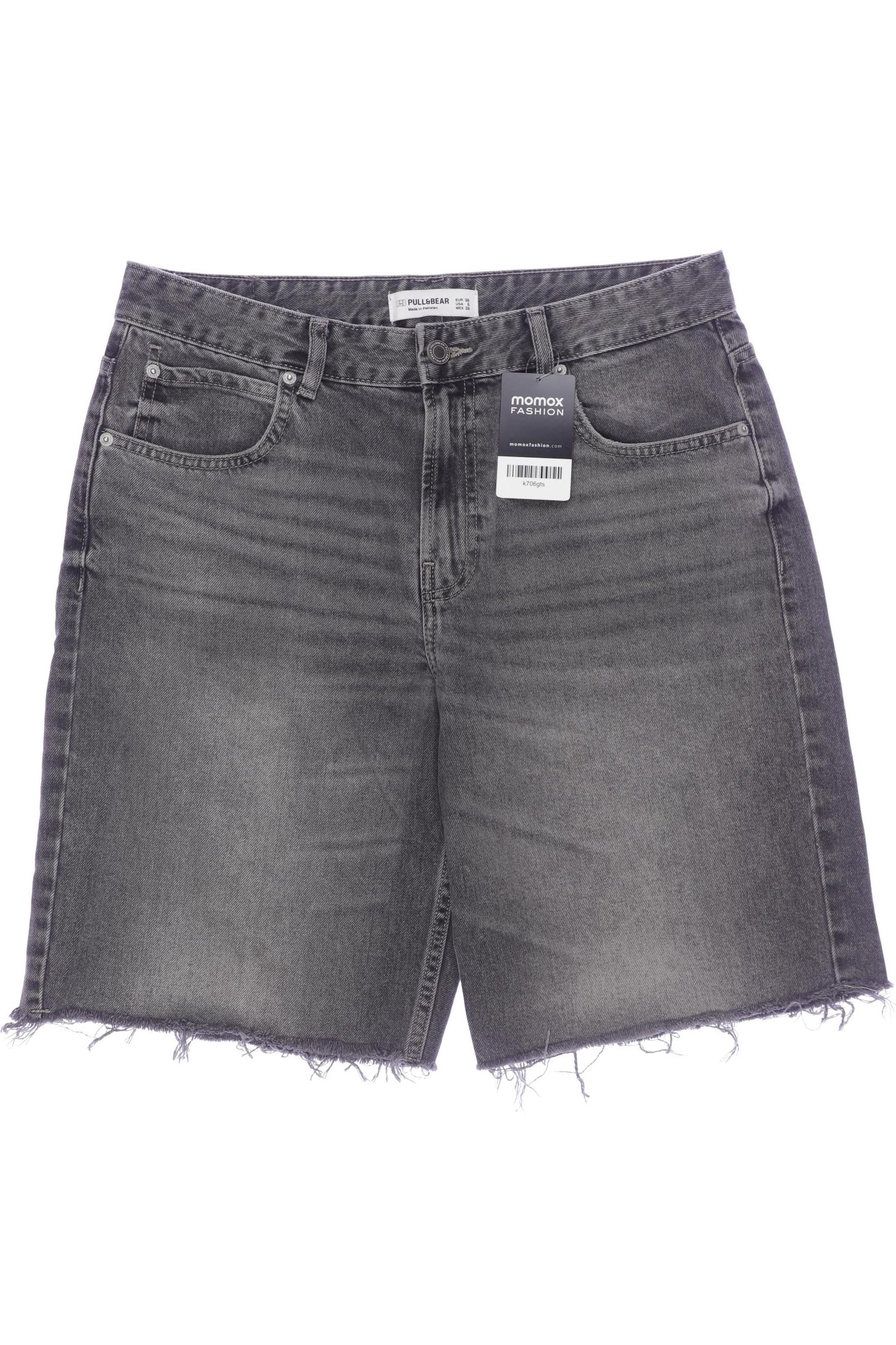 

Pull & Bear Damen Shorts, grau, Gr. 38