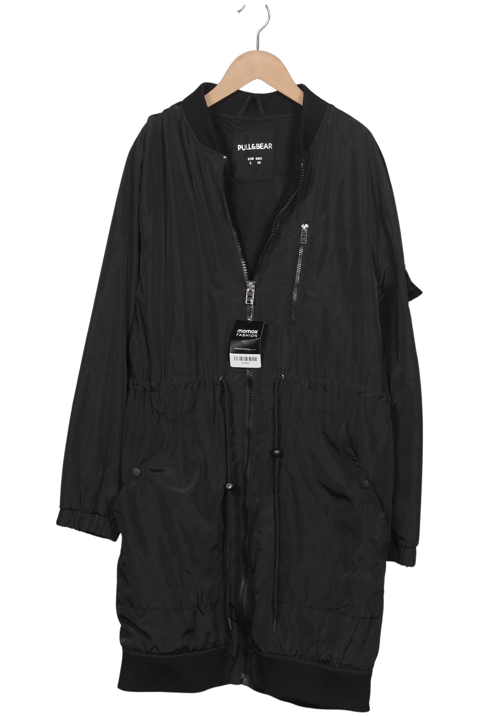 

Pull & Bear Damen Mantel, schwarz, Gr. 42