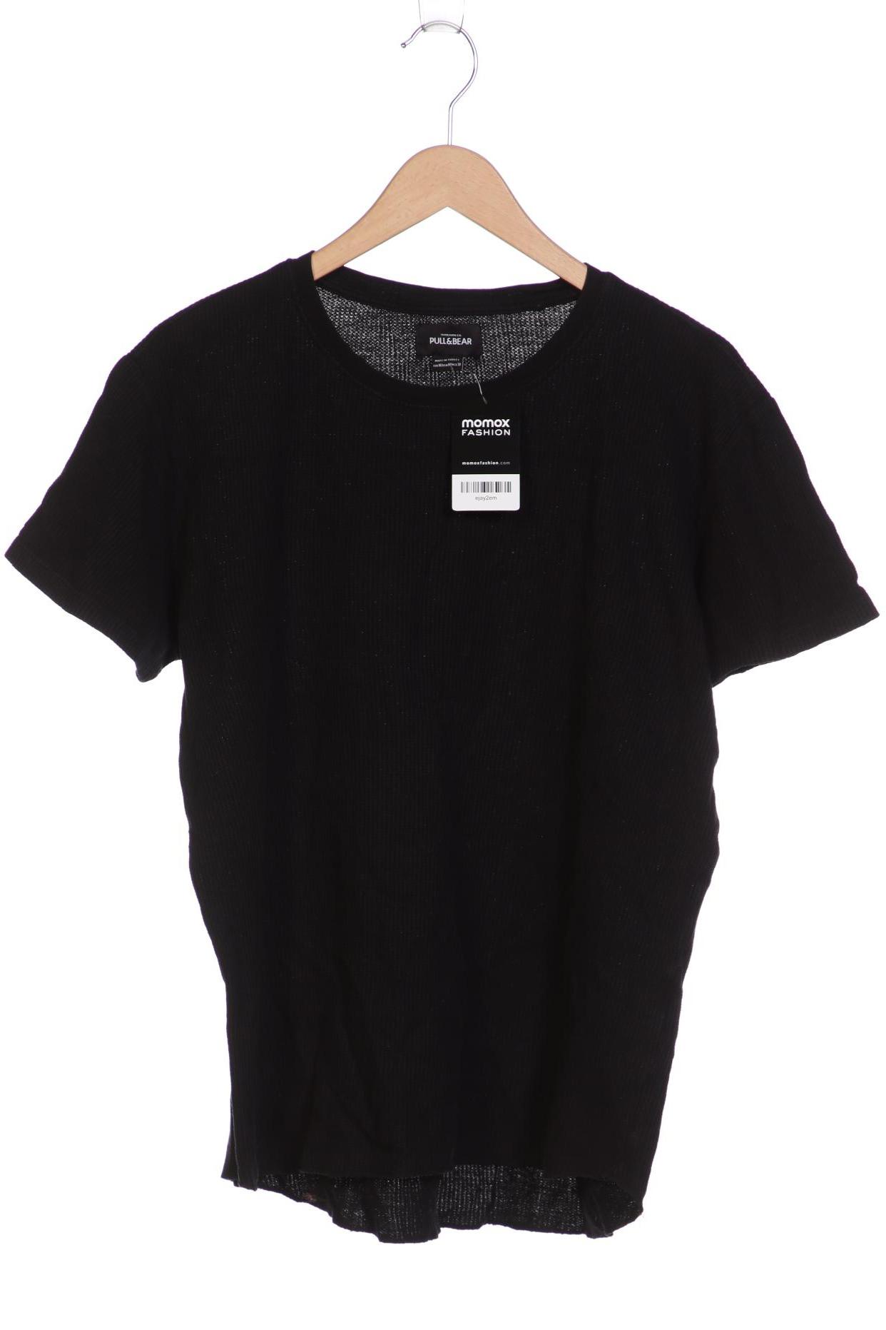 

Pull & Bear Damen T-Shirt, schwarz