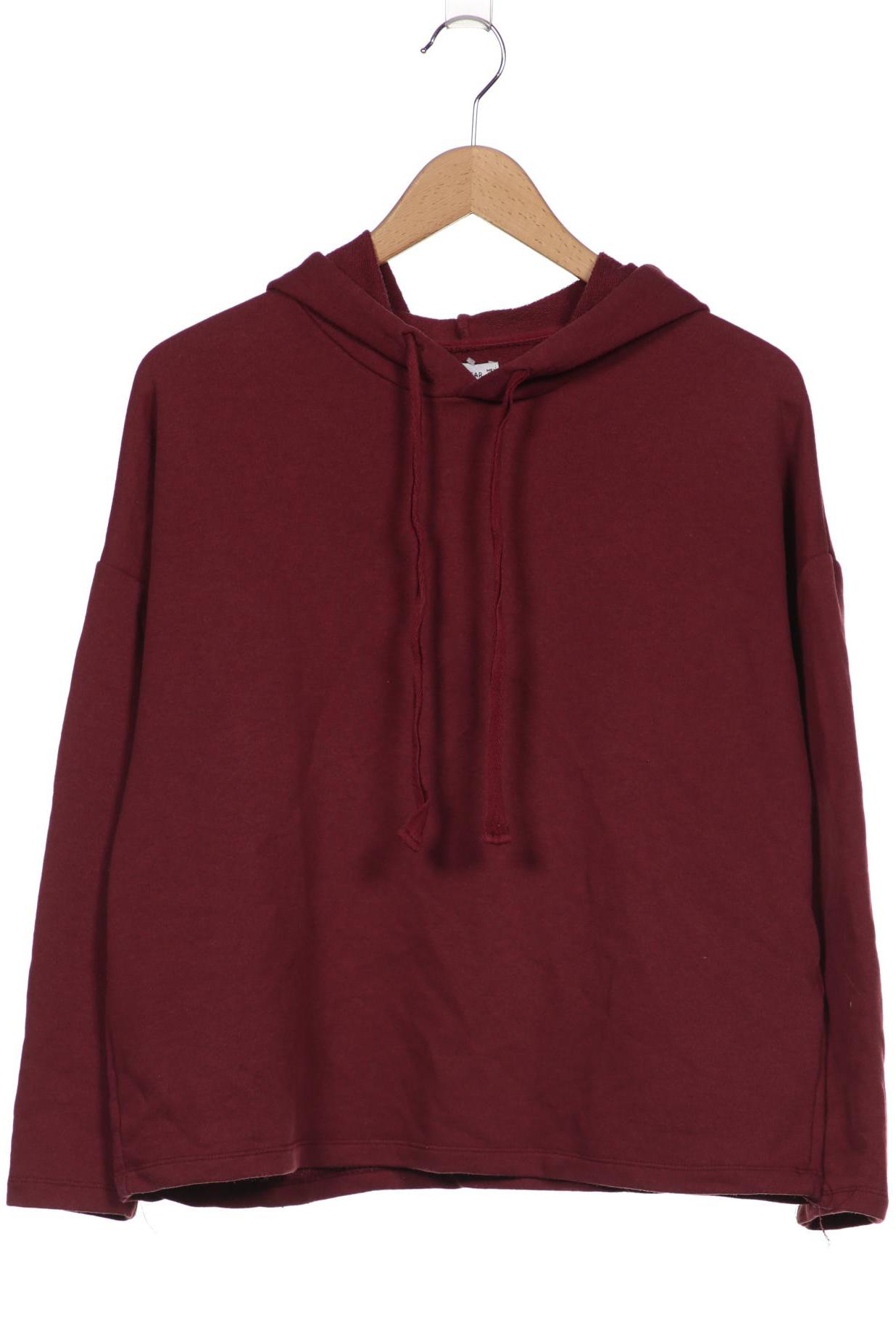 

Pull & Bear Damen Kapuzenpullover, bordeaux, Gr. 36