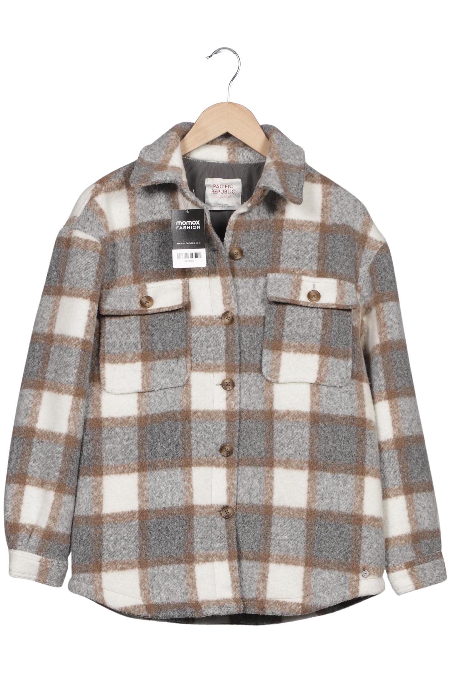 

Pull & Bear Damen Jacke, mehrfarbig, Gr. 36