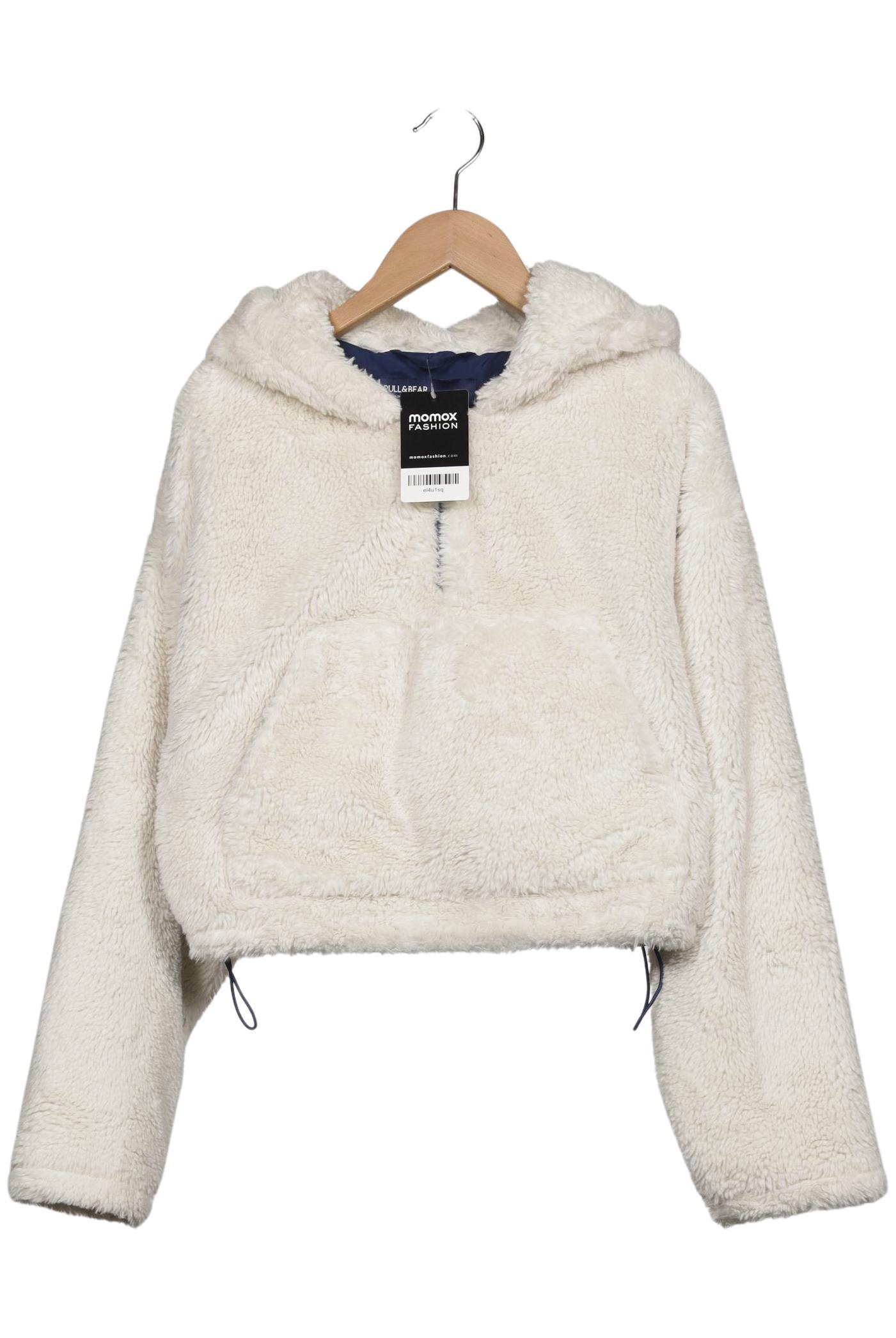 

Pull & Bear Damen Kapuzenpullover, cremeweiß, Gr. 36