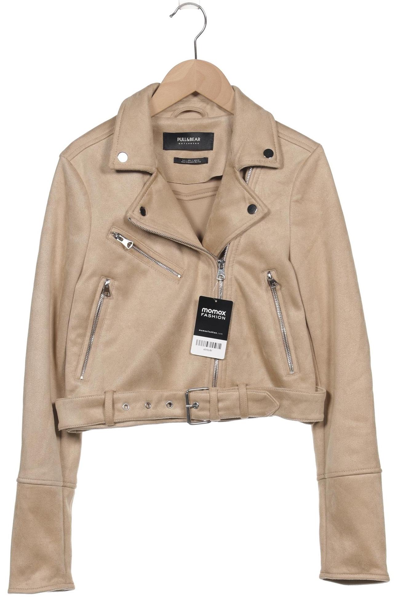 

Pull & Bear Damen Jacke, beige, Gr. 36