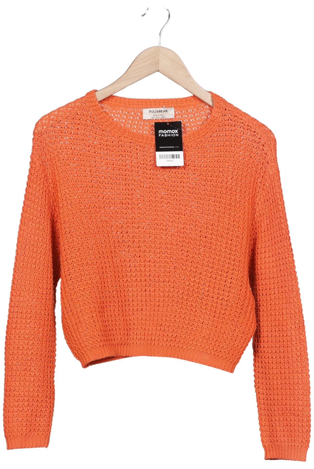 

Pull & Bear Damen Pullover, orange, Gr. 36