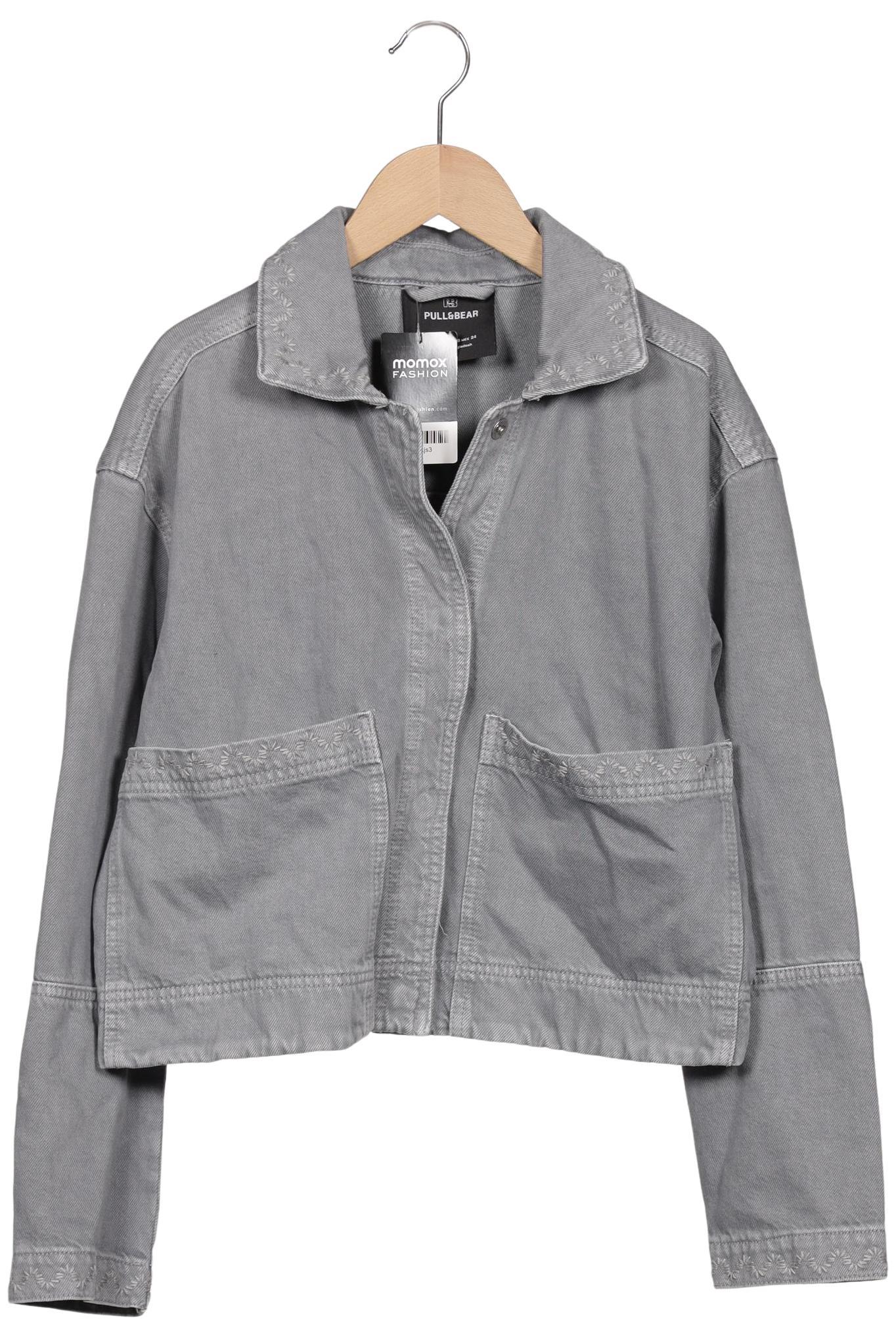 

Pull & Bear Damen Jacke, grau, Gr. 34
