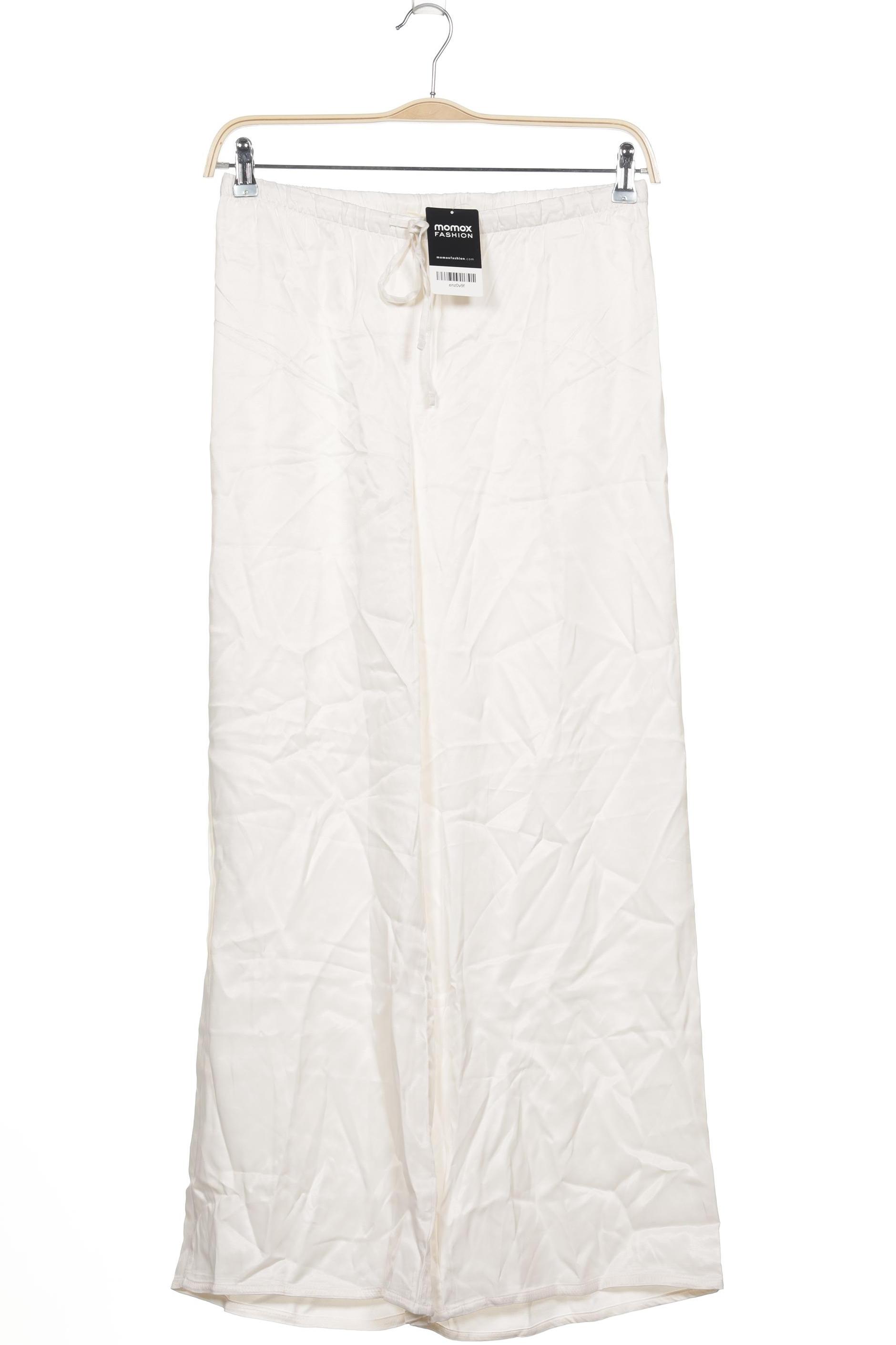 

Pull & Bear Damen Stoffhose, cremeweiß, Gr. 0