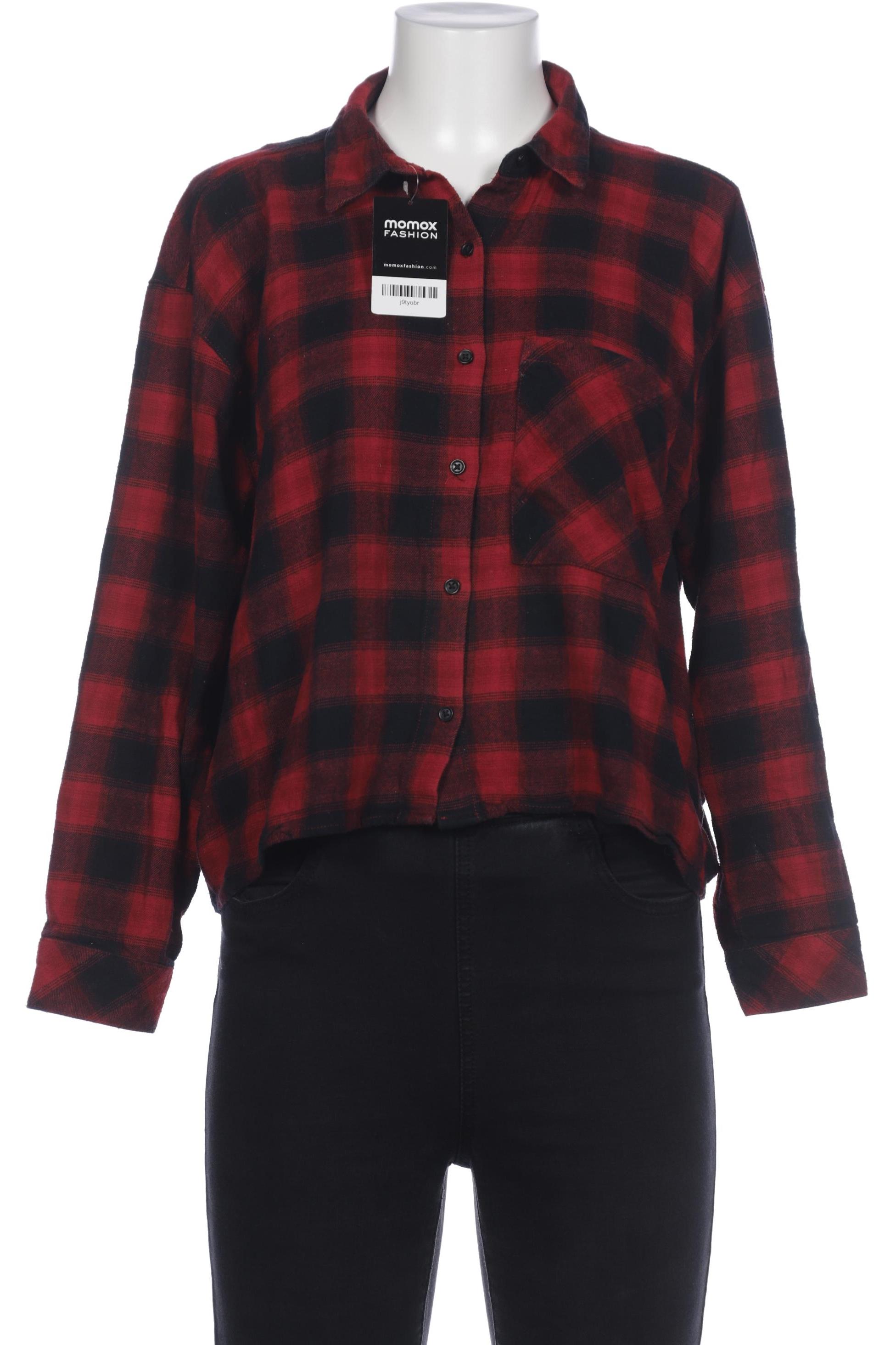 

Pull & Bear Damen Bluse, bordeaux, Gr. 38