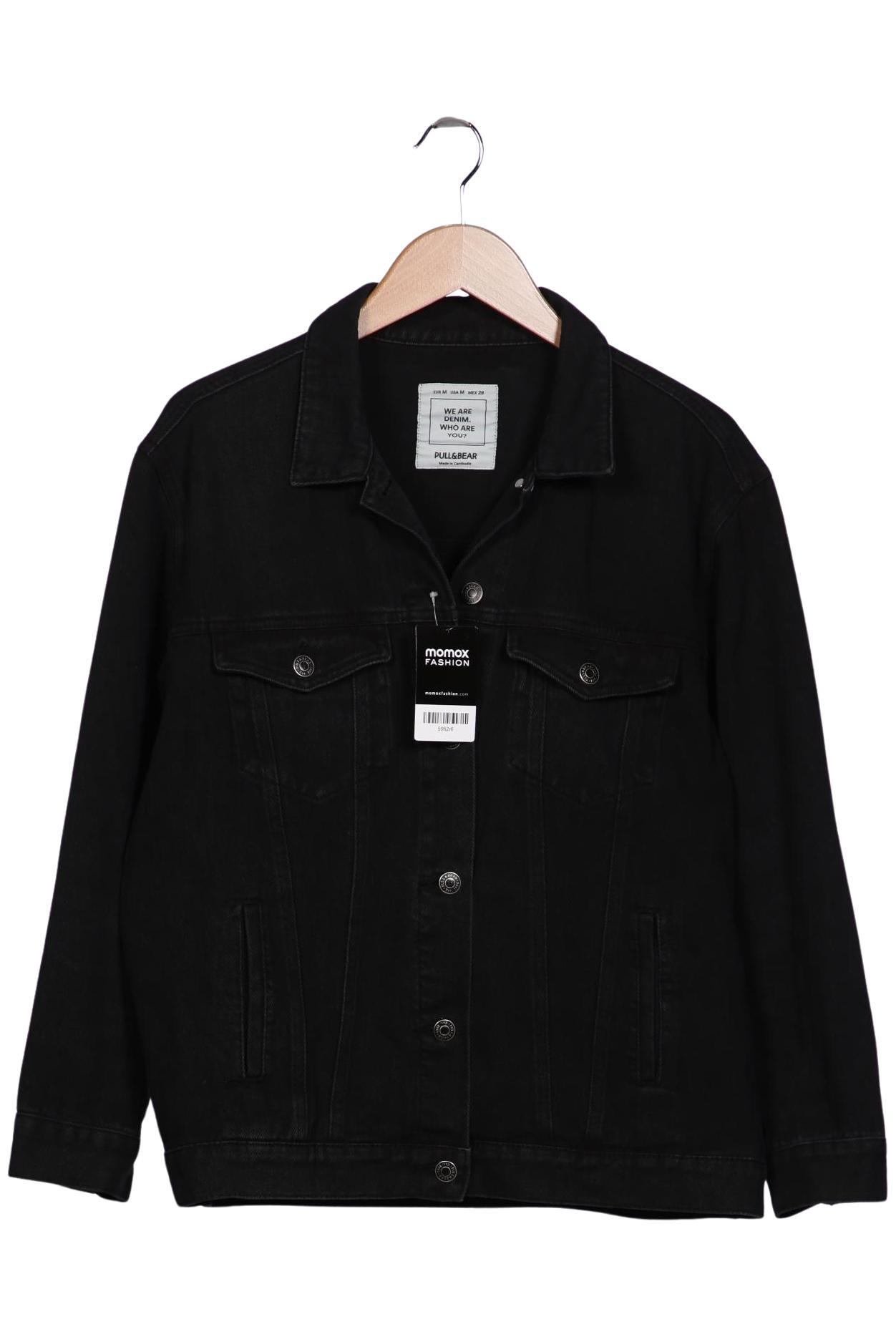 

Pull & Bear Damen Jacke, schwarz, Gr. 38