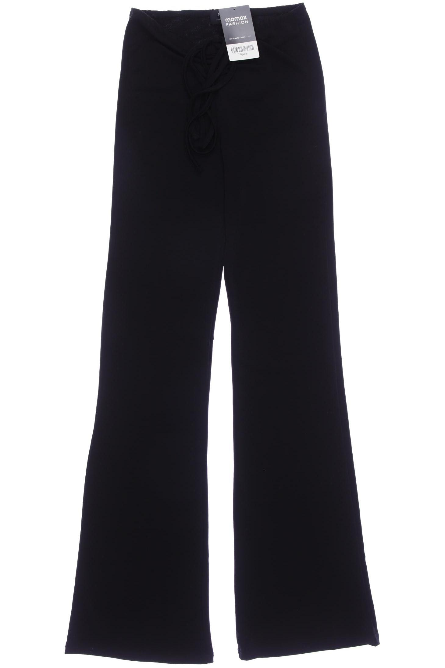 

Pull & Bear Damen Stoffhose, schwarz, Gr. 0