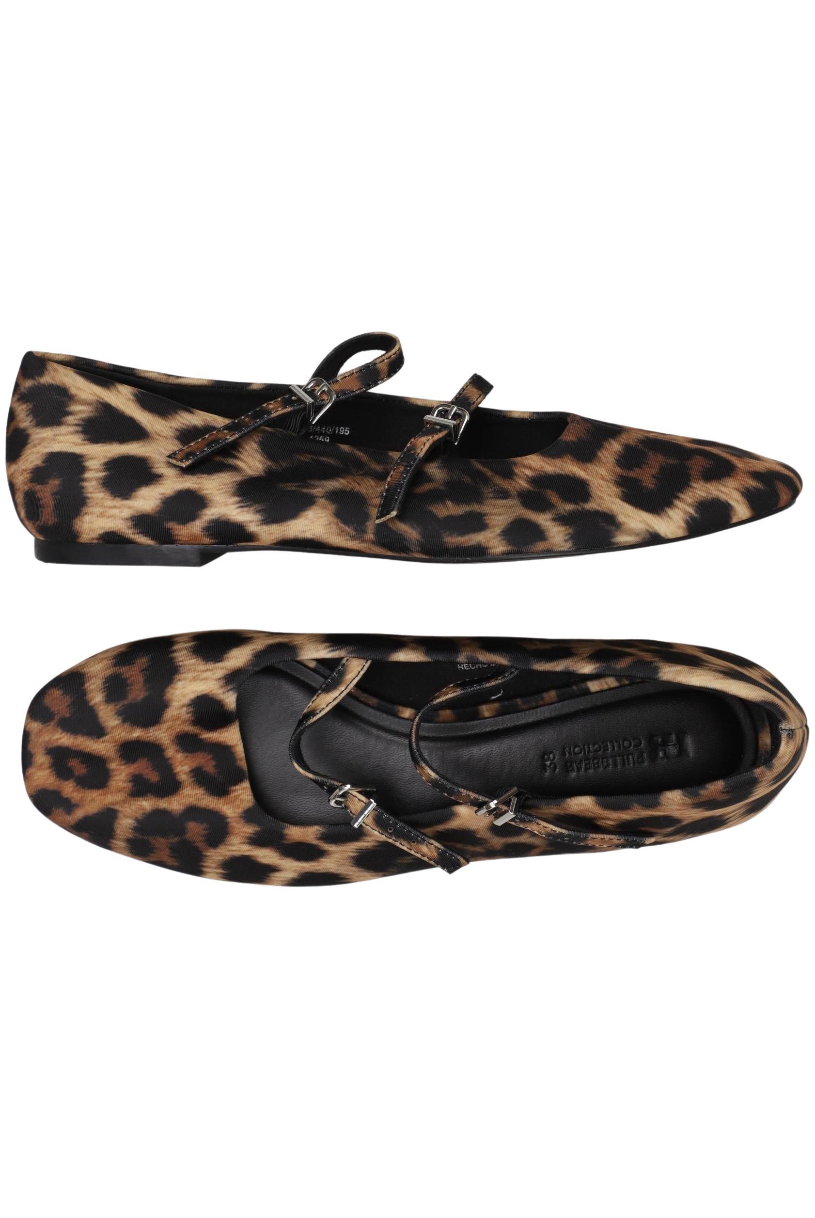 

Pull & Bear Damen Ballerinas, braun, Gr. 38