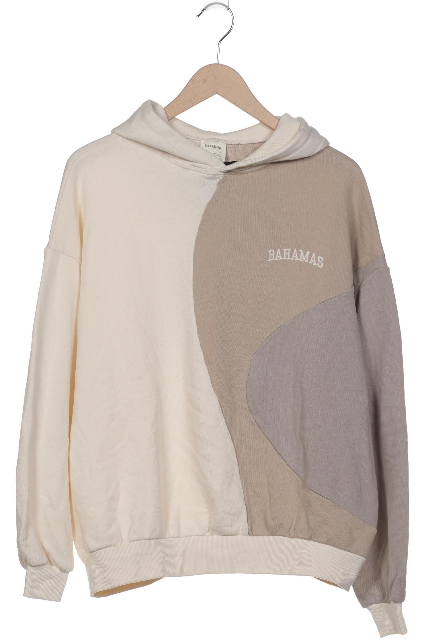 

Pull & Bear Damen Kapuzenpullover, beige, Gr. 36