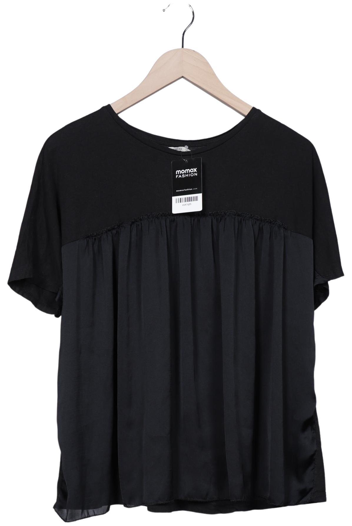 

Pull & Bear Damen T-Shirt, schwarz, Gr. 36
