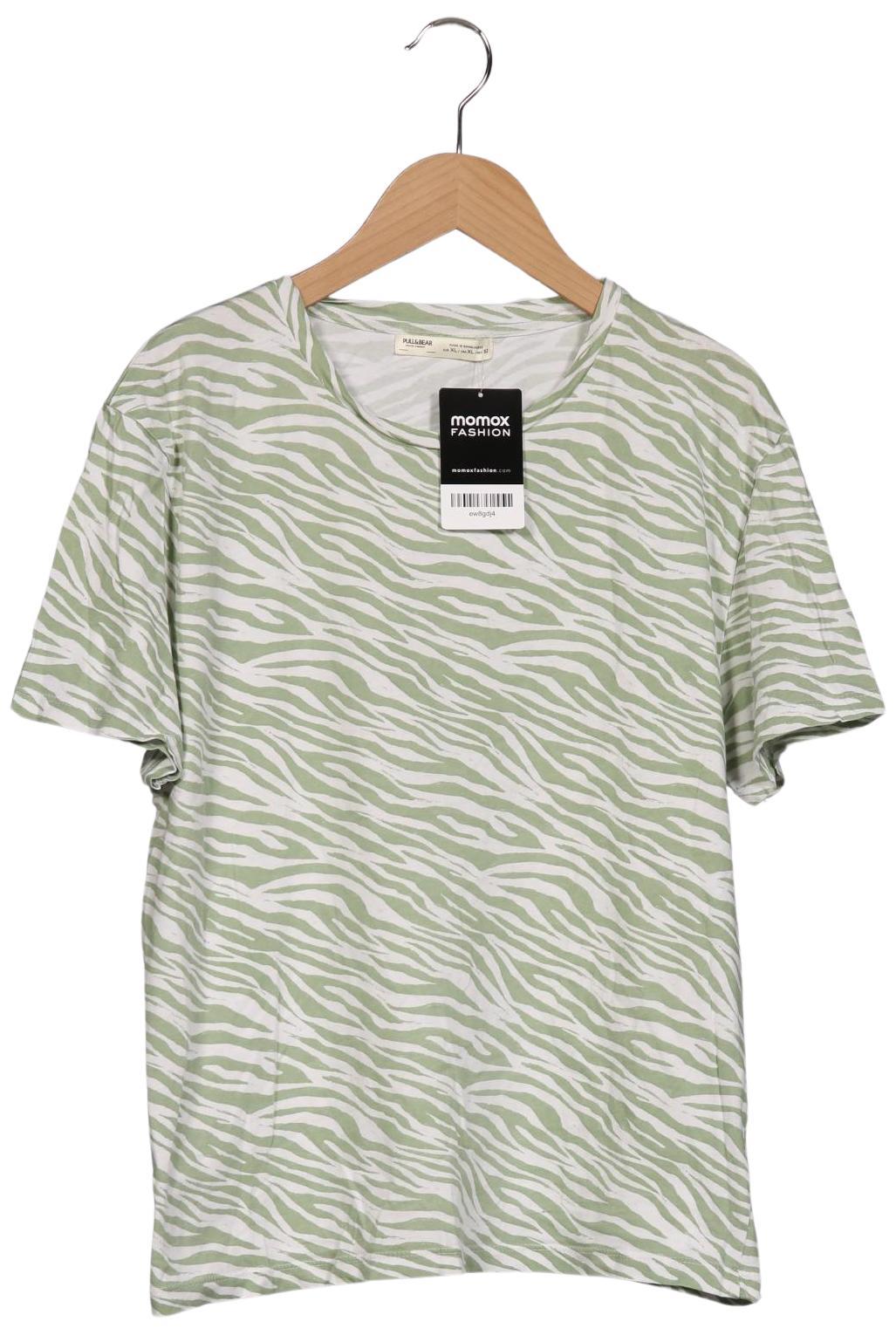 

Pull & Bear Damen T-Shirt, hellgrün, Gr. 44