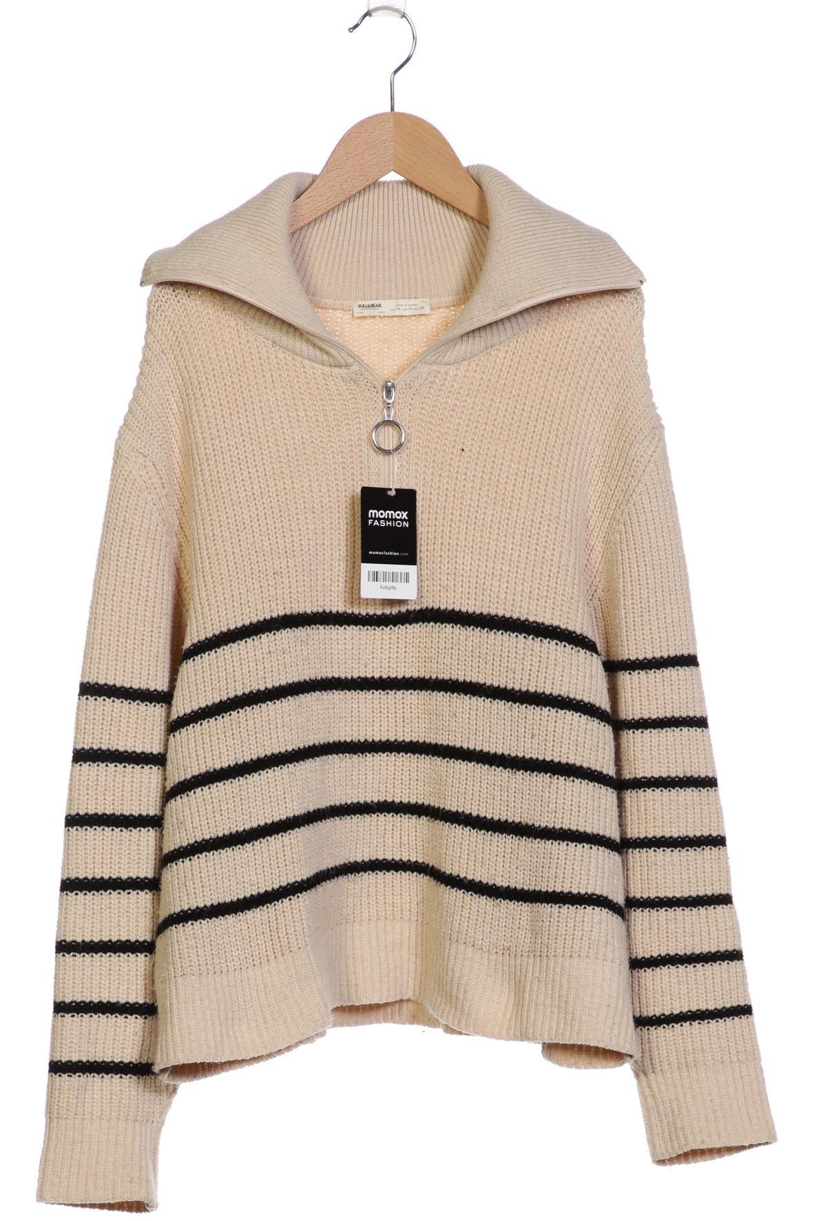 

Pull & Bear Damen Pullover, cremeweiß, Gr. 38