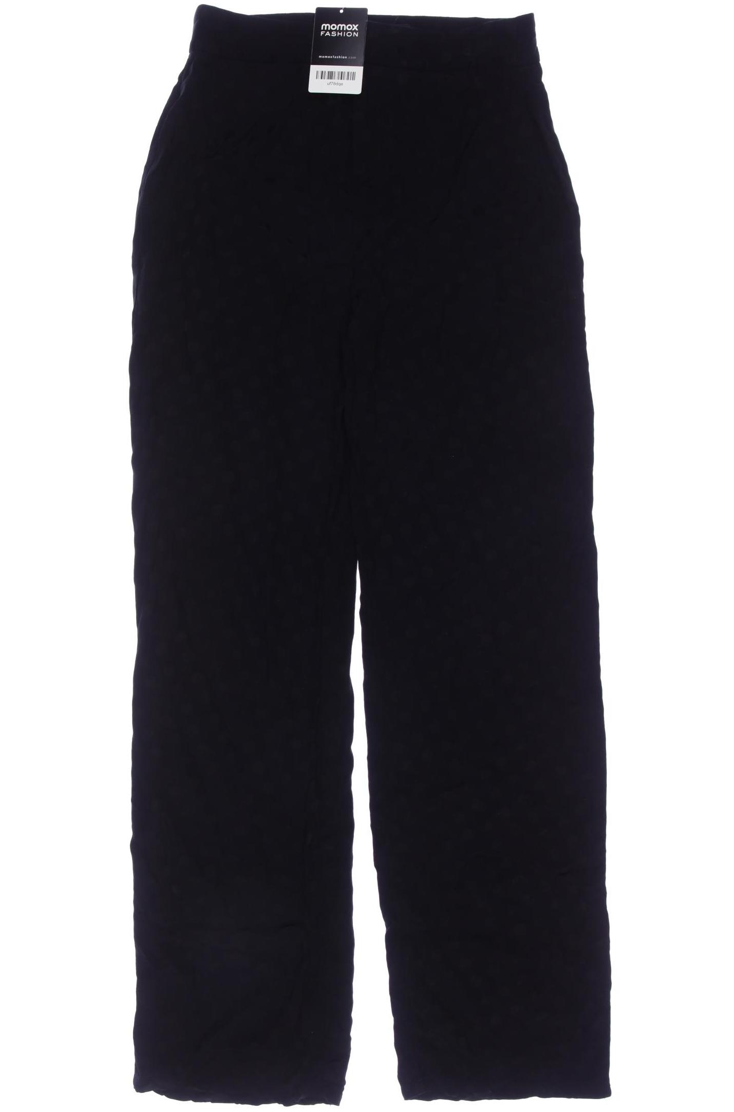 

Pull & Bear Damen Stoffhose, schwarz, Gr. 0