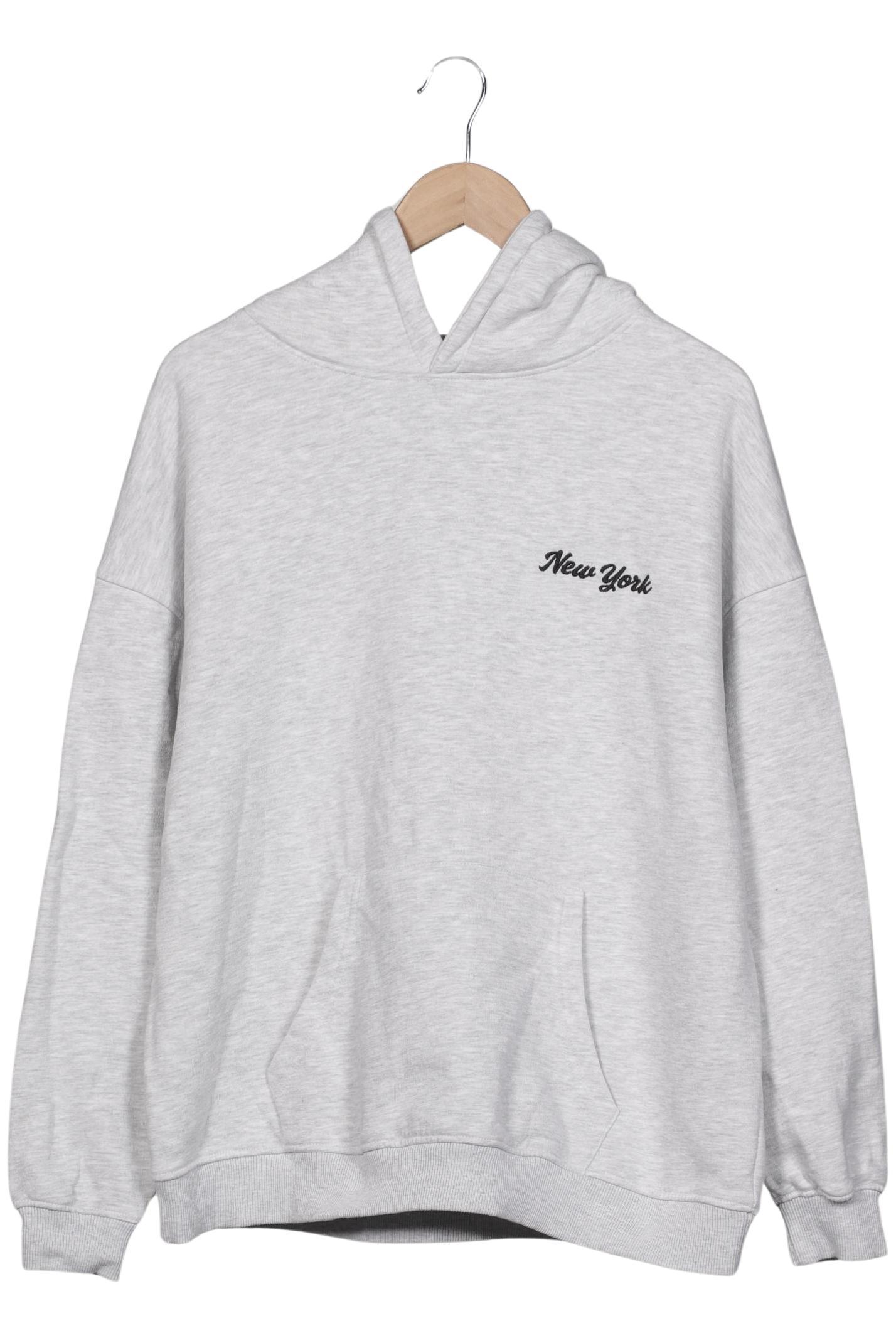 

Pull & Bear Damen Kapuzenpullover, grau, Gr. 38