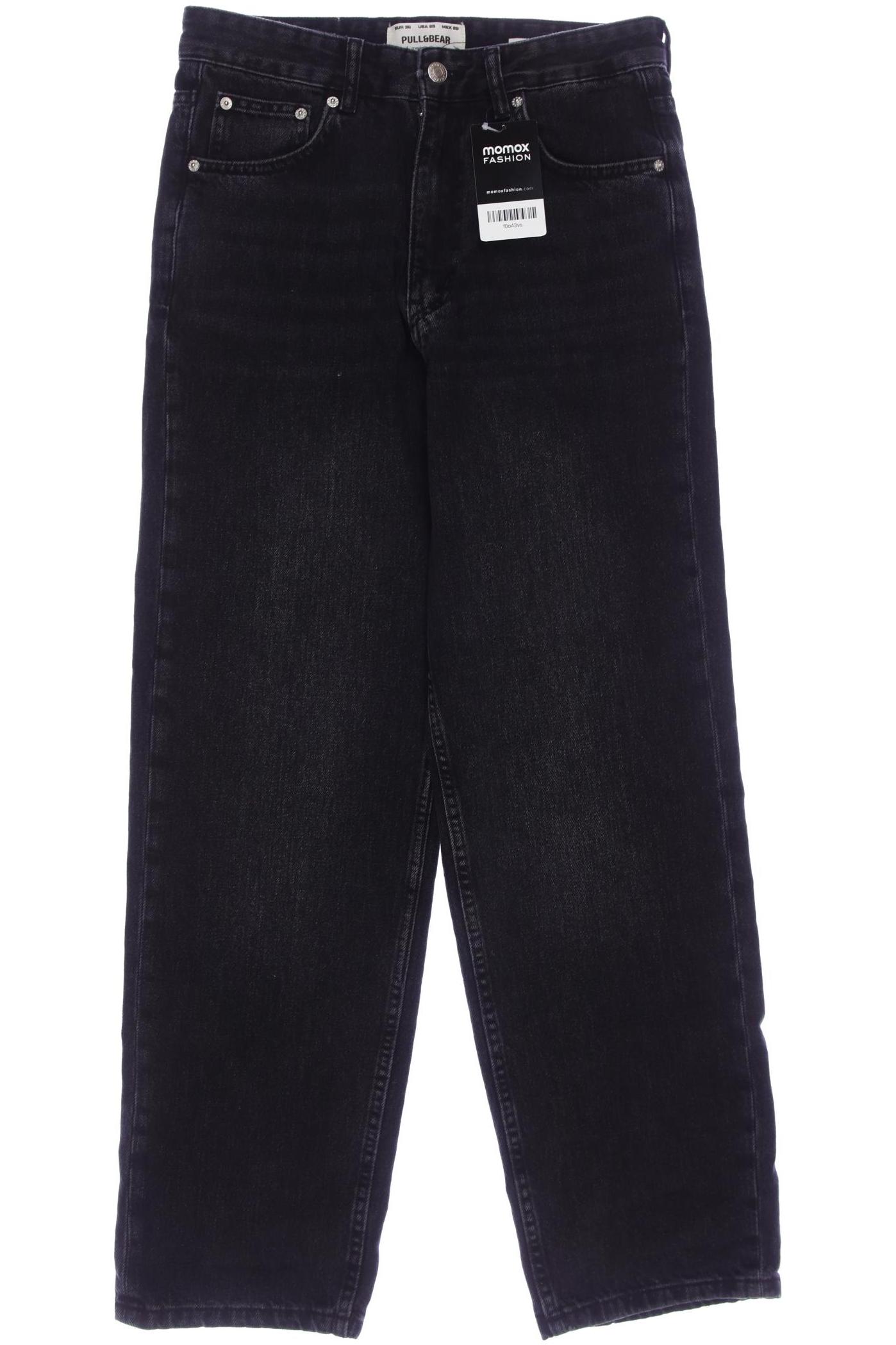 

Pull & Bear Damen Jeans, schwarz, Gr. 36