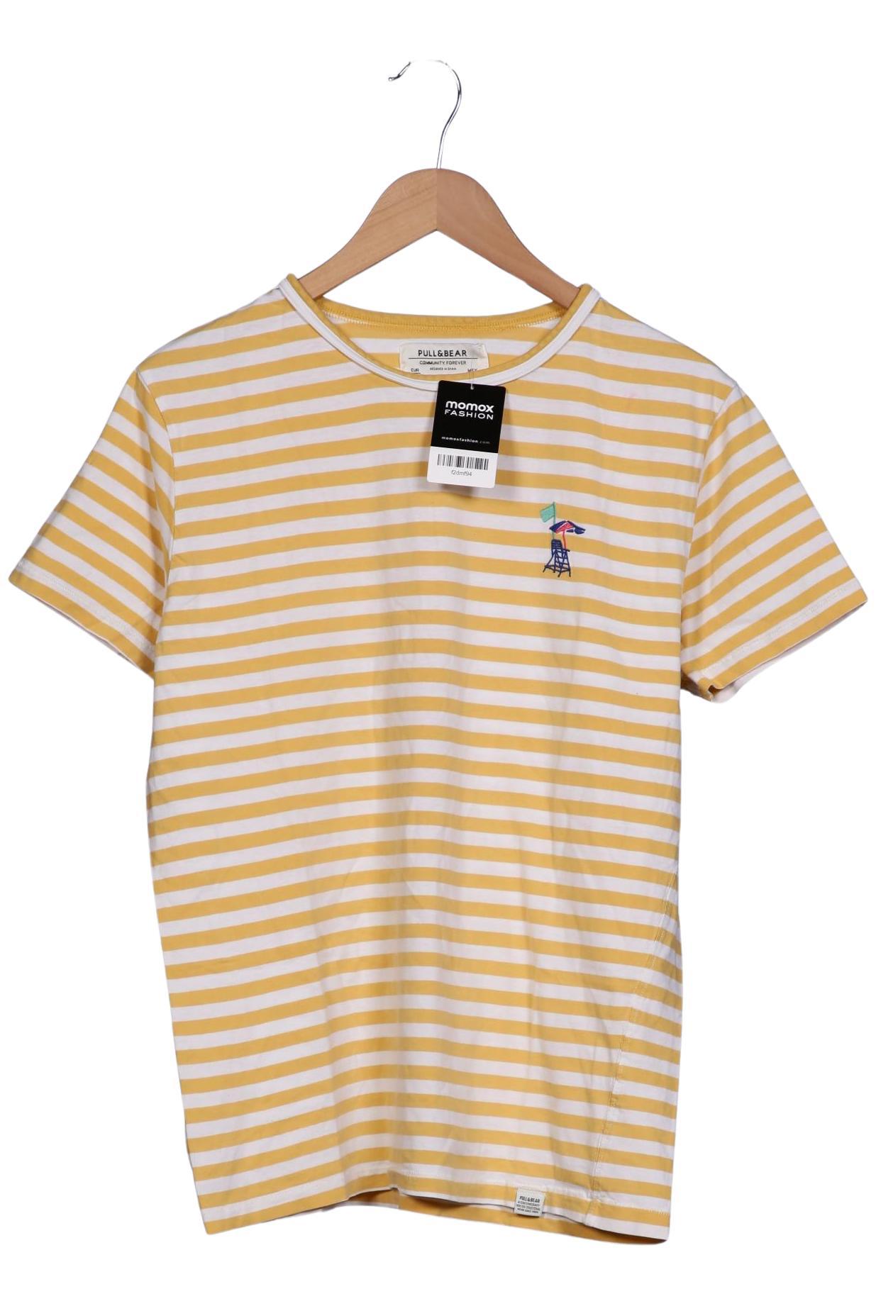 

Pull & Bear Damen T-Shirt, gelb, Gr. 42