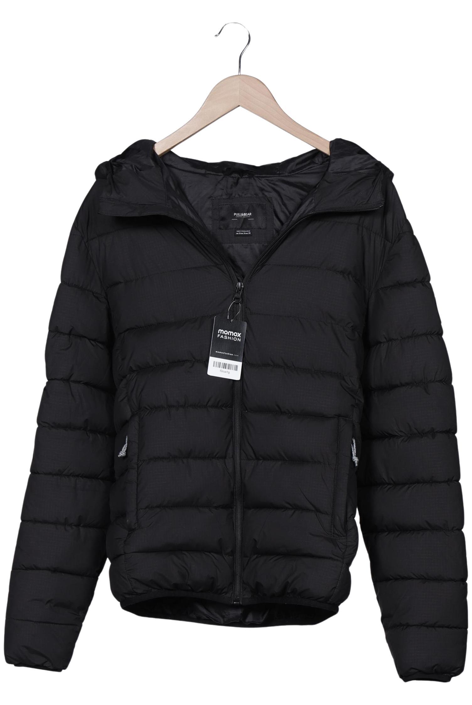 

Pull & Bear Damen Jacke, schwarz, Gr. 36