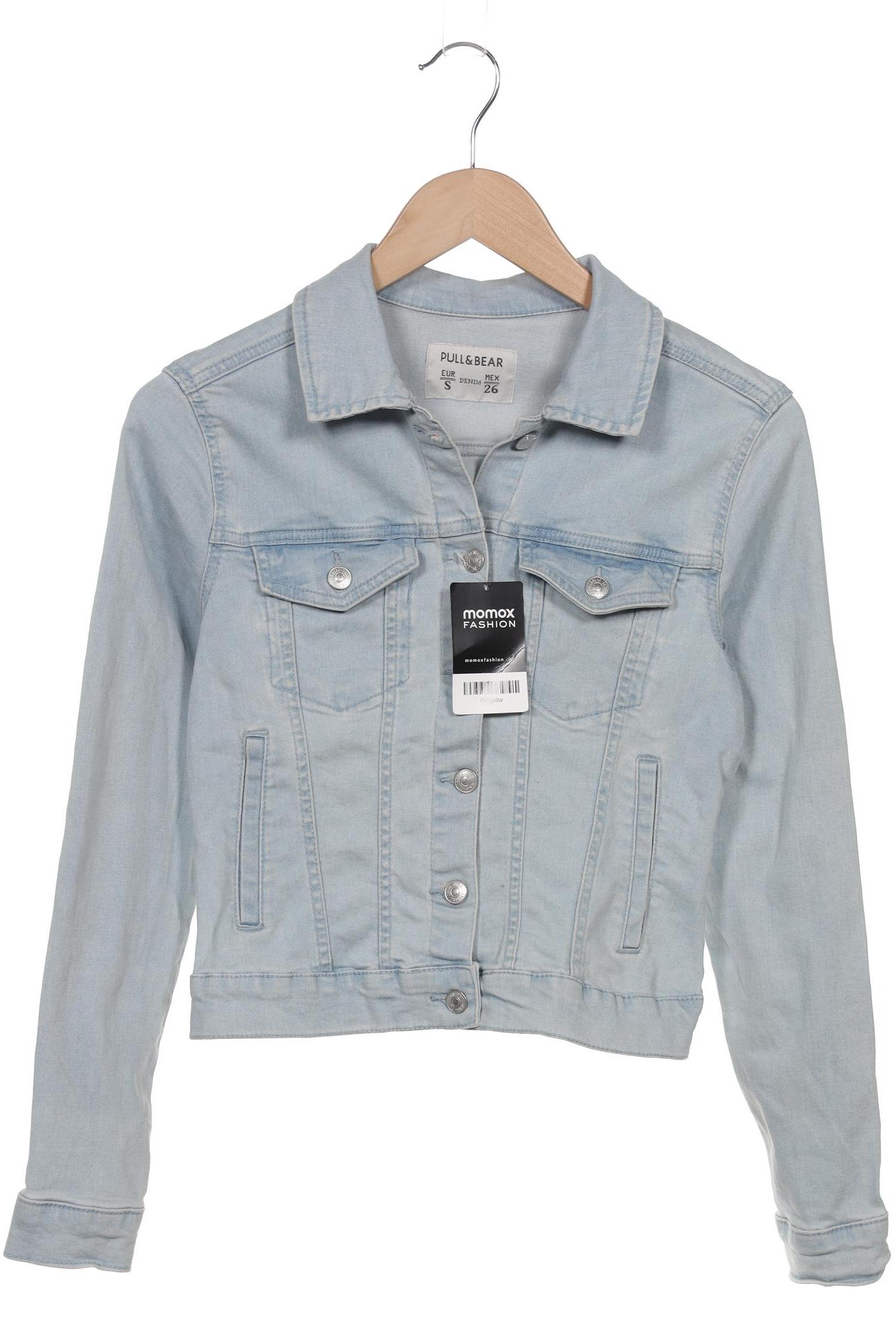 

Pull & Bear Damen Jacke, hellblau, Gr. 36