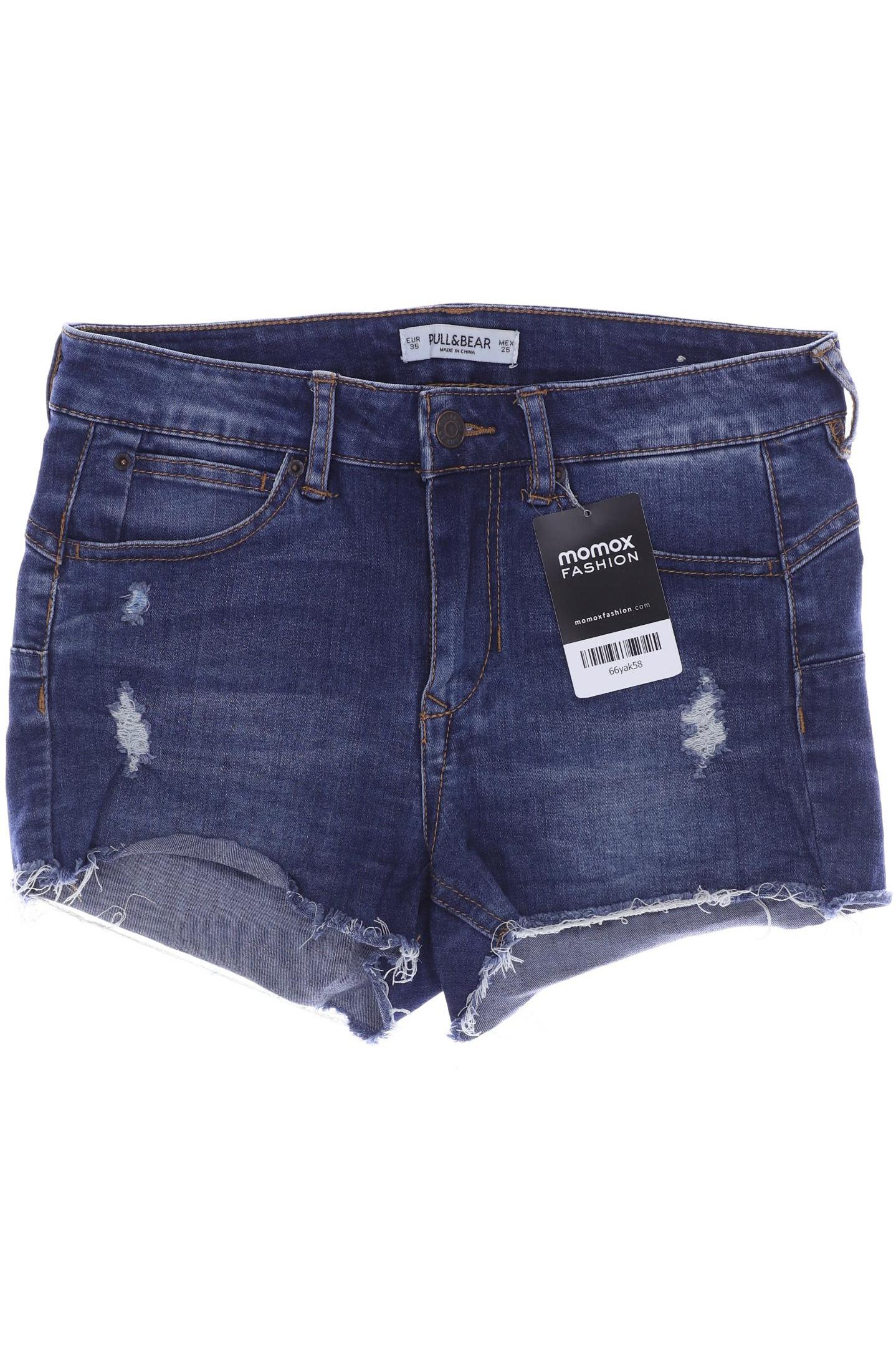 

Pull & Bear Damen Shorts, blau