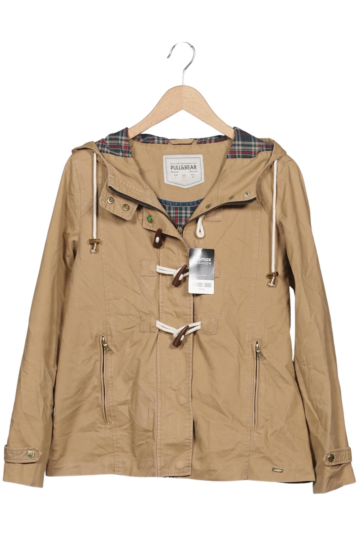 

Pull & Bear Damen Jacke, beige, Gr. 42