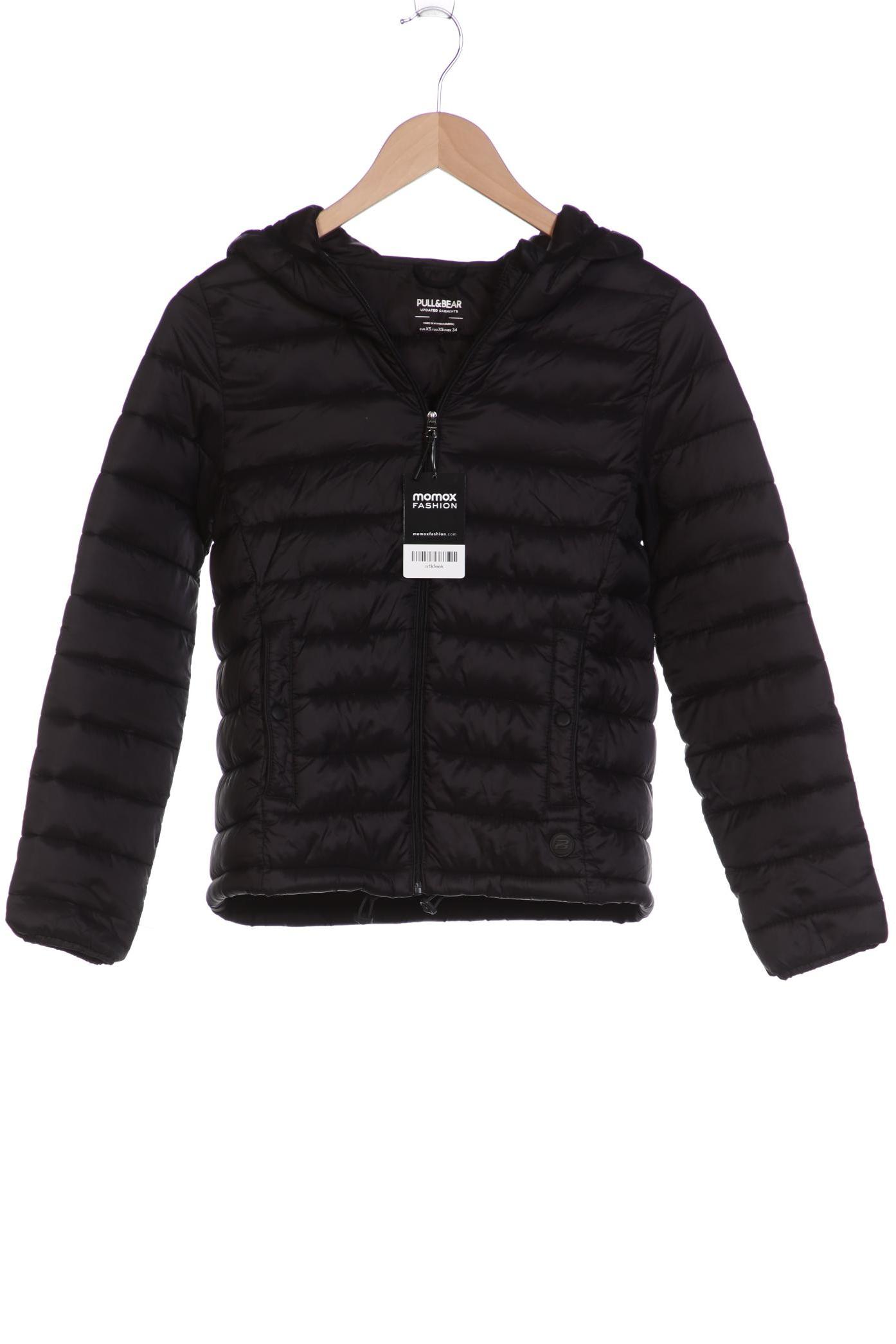 

Pull & Bear Damen Jacke, schwarz, Gr. 34