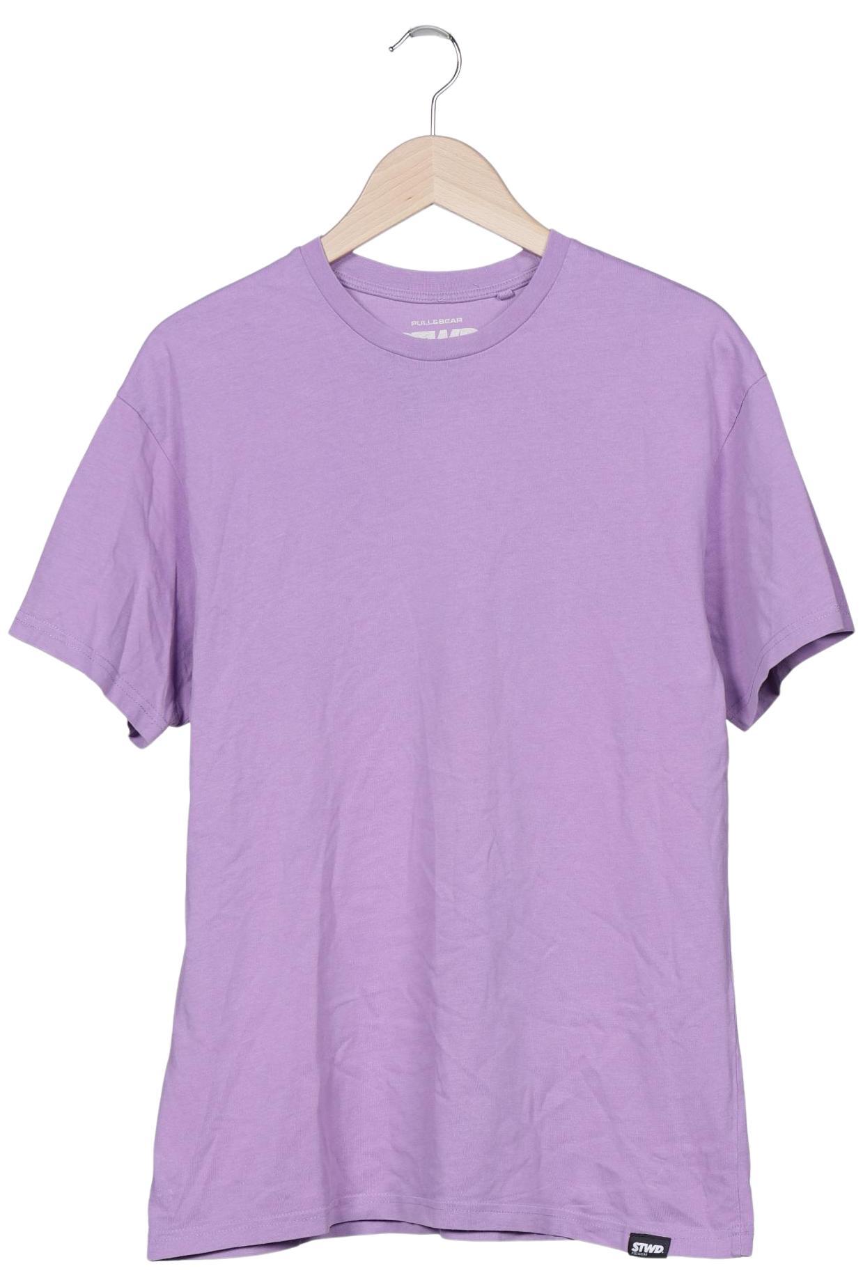 

Pull & Bear Damen T-Shirt, flieder, Gr. 36