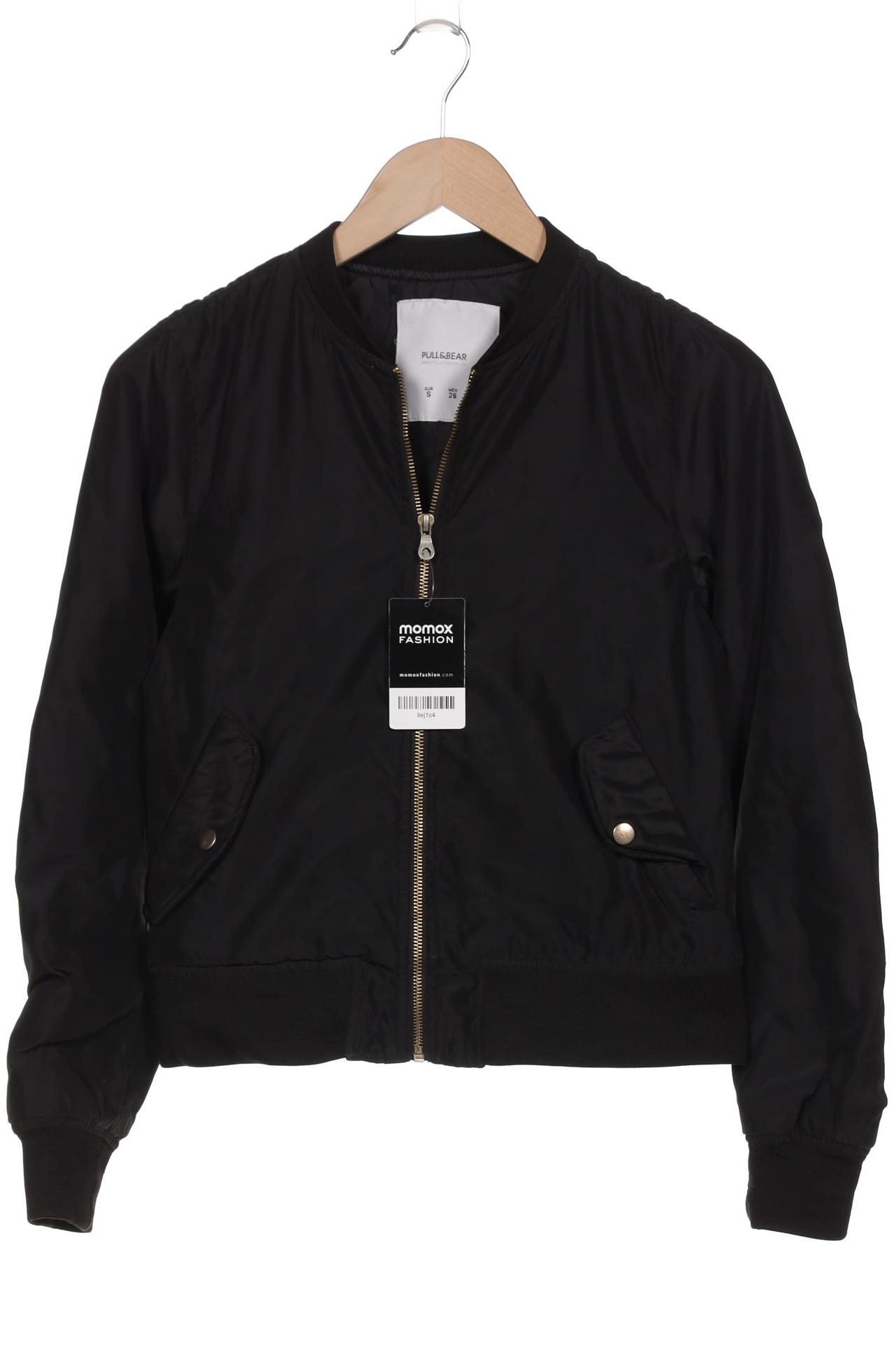 

Pull & Bear Damen Jacke, schwarz, Gr. 36