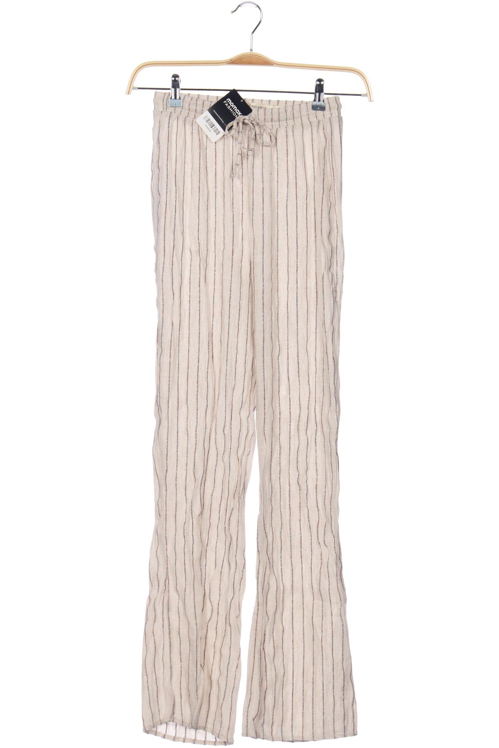 

Pull & Bear Damen Stoffhose, beige