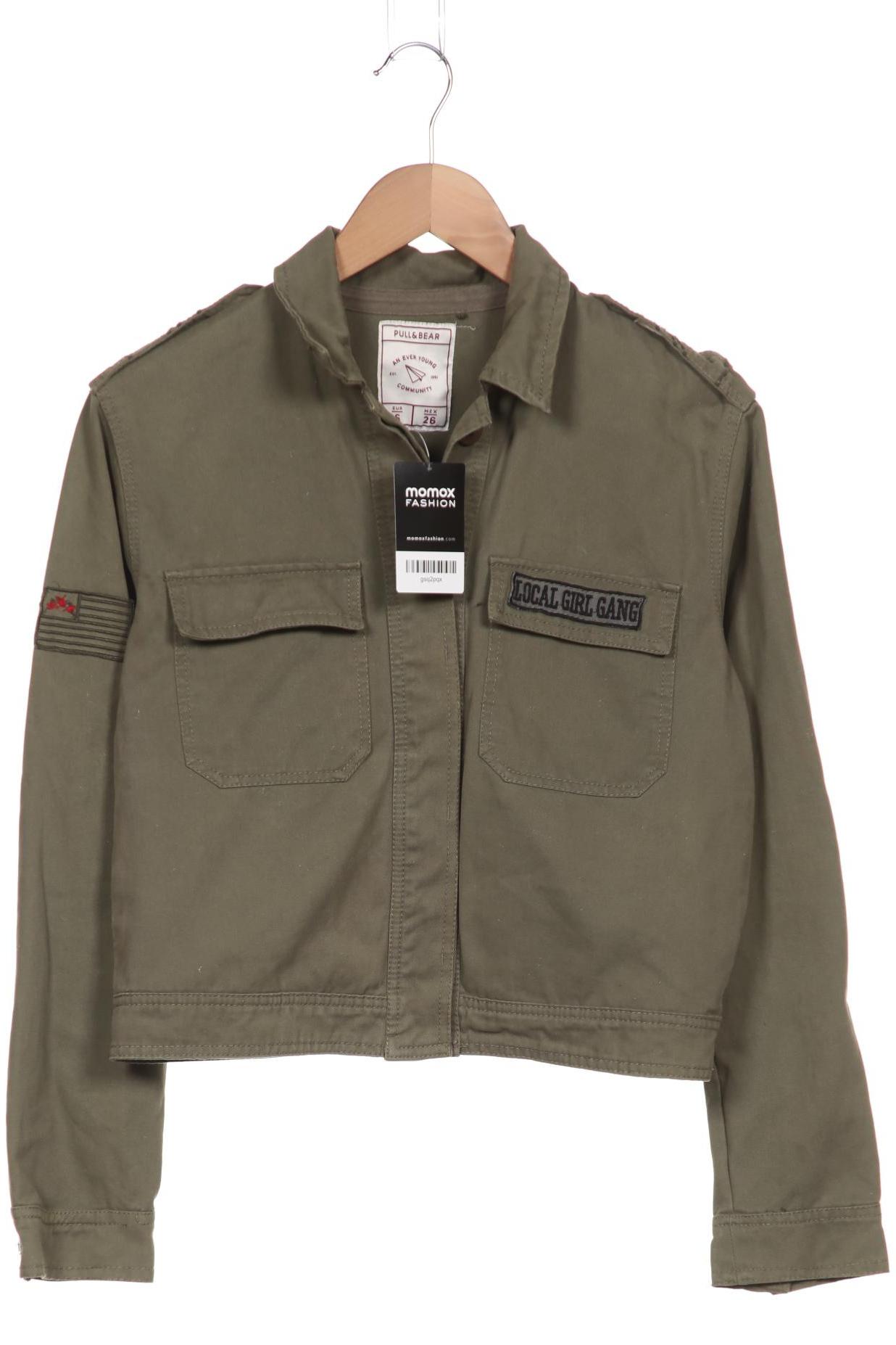 

Pull & Bear Damen Jacke, grün, Gr. 36