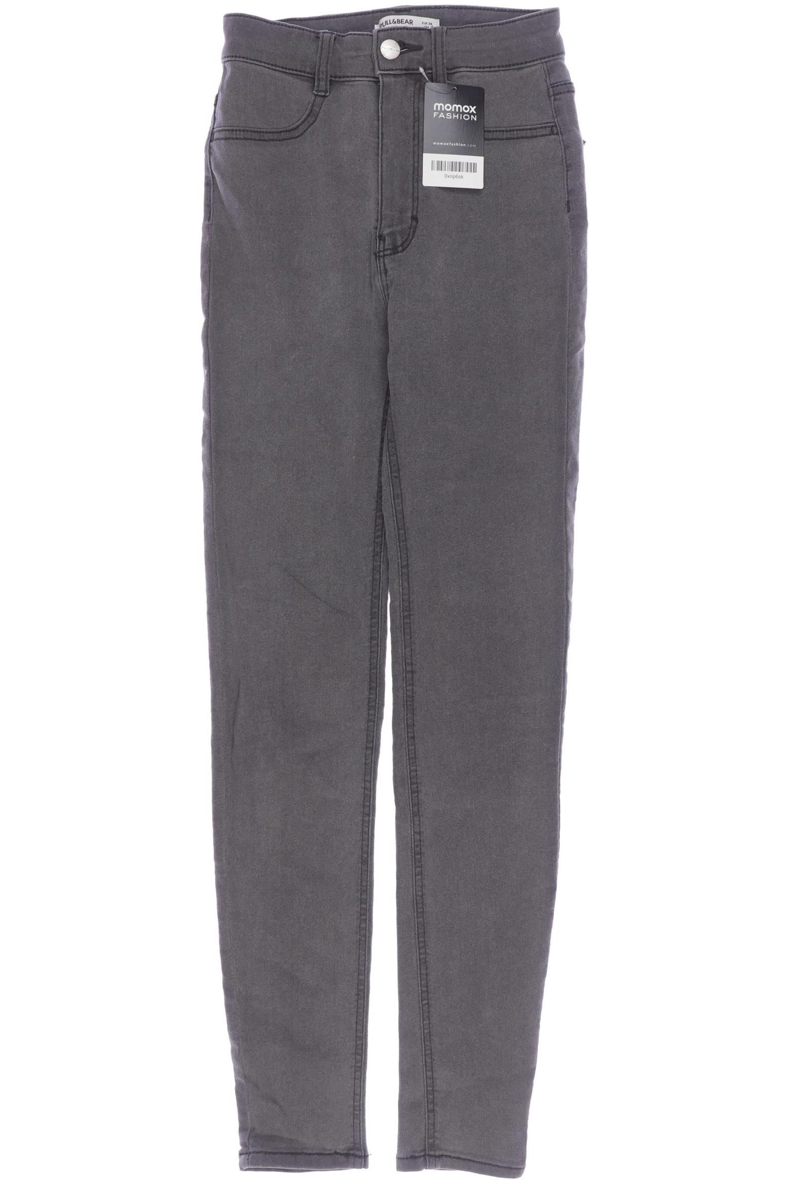

Pull & Bear Damen Stoffhose, grau, Gr. 34