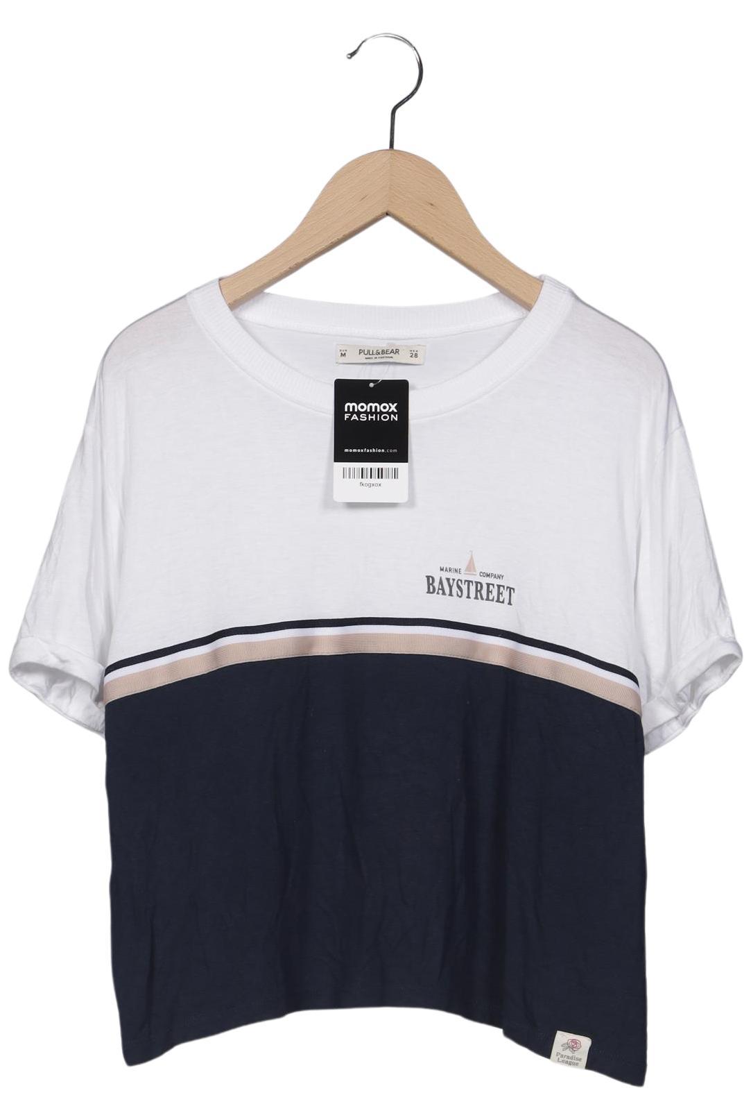 

Pull & Bear Damen T-Shirt, marineblau, Gr. 38