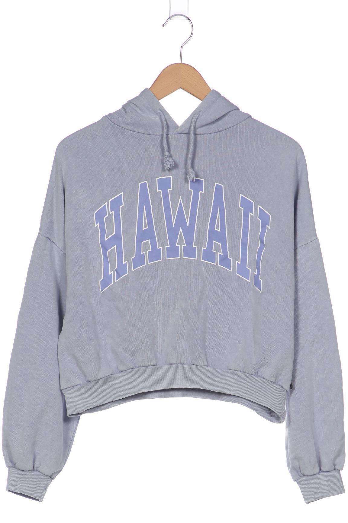 

Pull & Bear Damen Kapuzenpullover, hellblau, Gr. 38