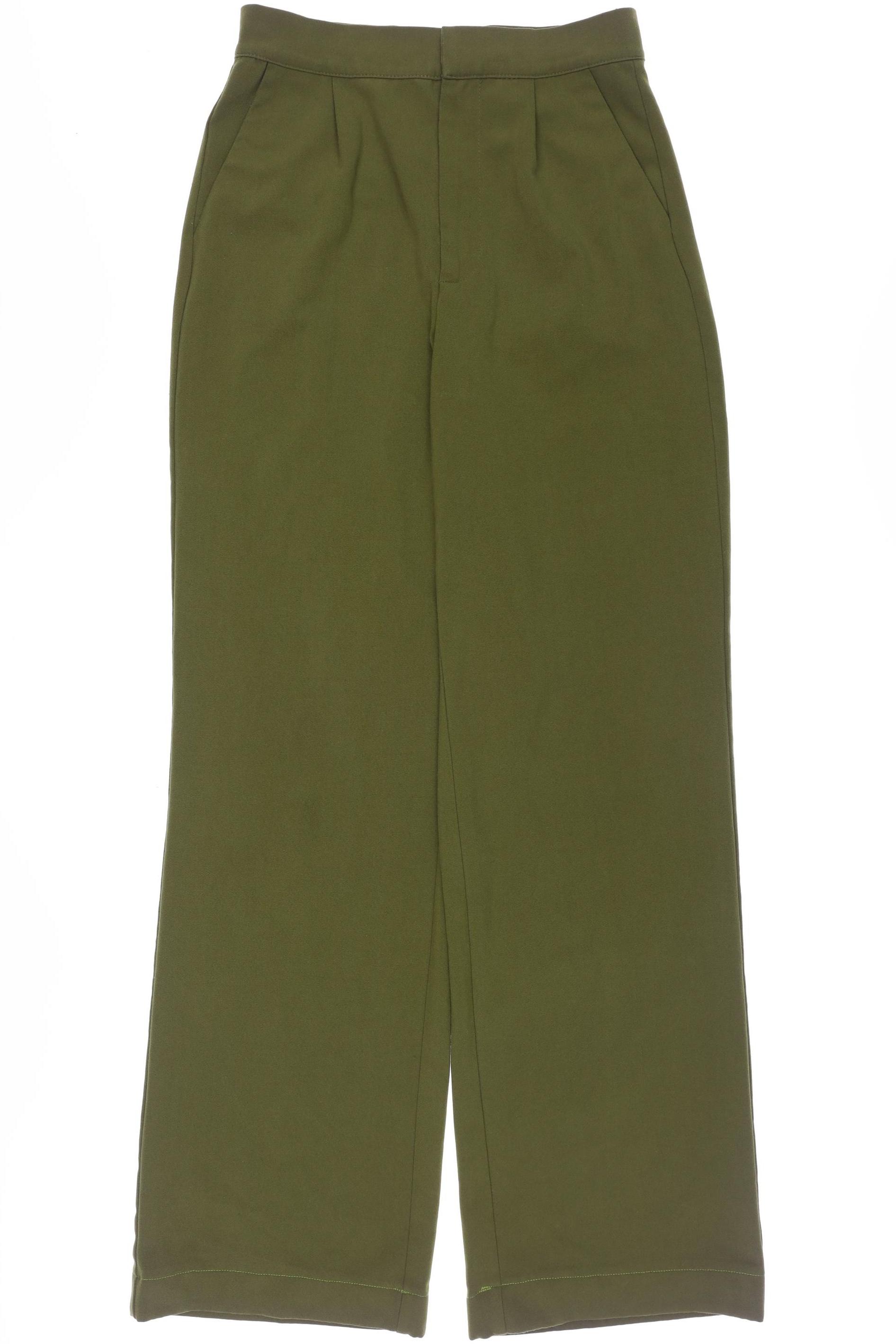 

Pull & Bear Damen Stoffhose, grün, Gr. 0