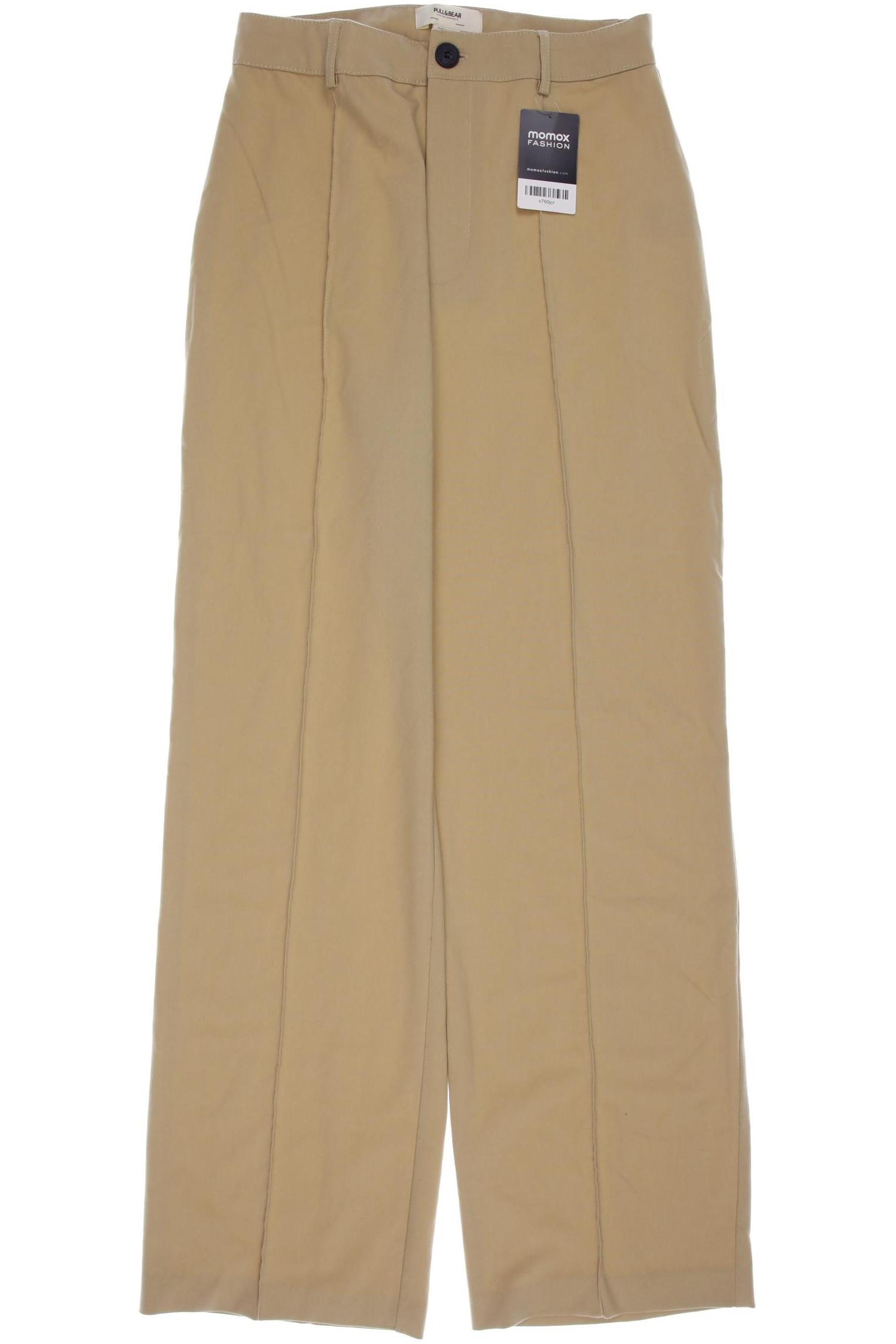 

Pull & Bear Damen Stoffhose, beige, Gr. 0