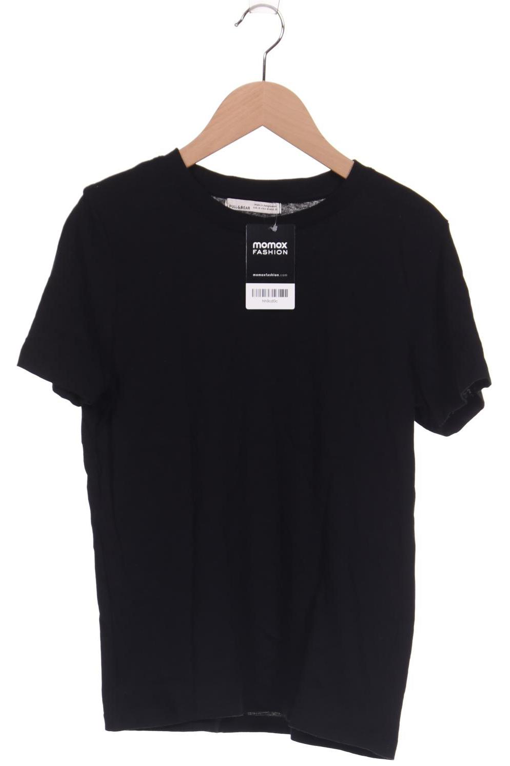 

Pull & Bear Damen T-Shirt, schwarz, Gr. 38